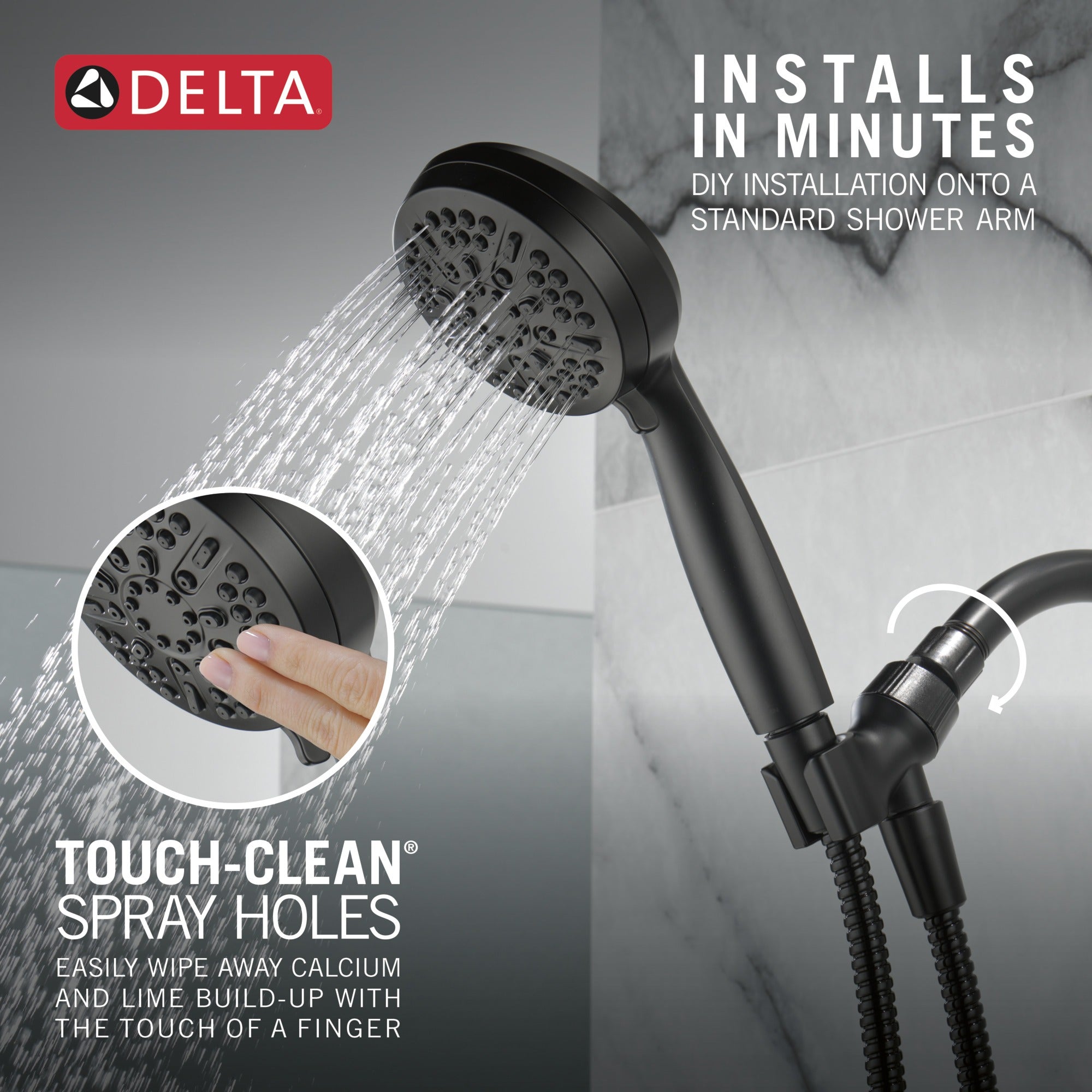 Delta Universal Showering Components 5 Setting Hand Shower