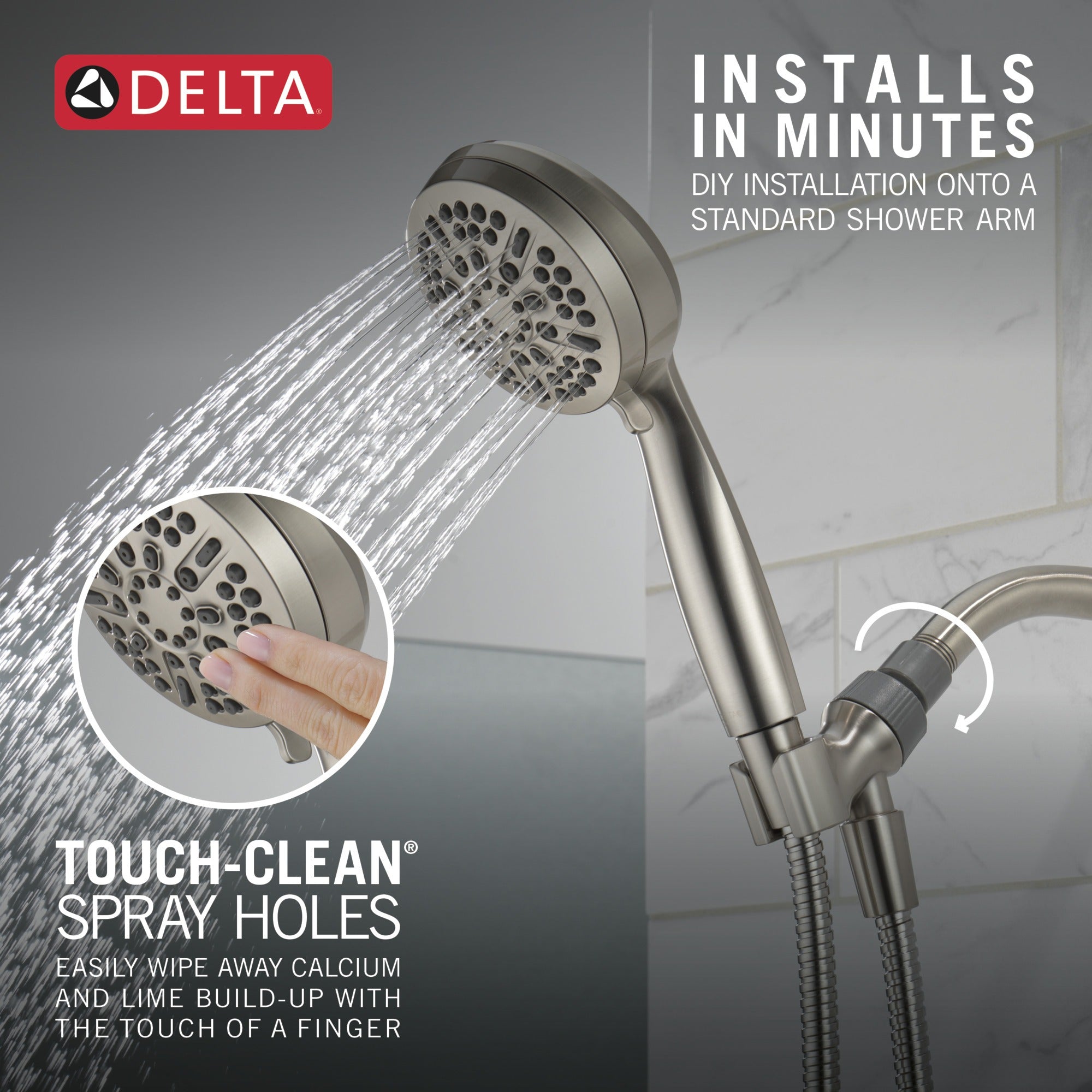 Delta Universal Showering Components 5 Setting Hand Shower