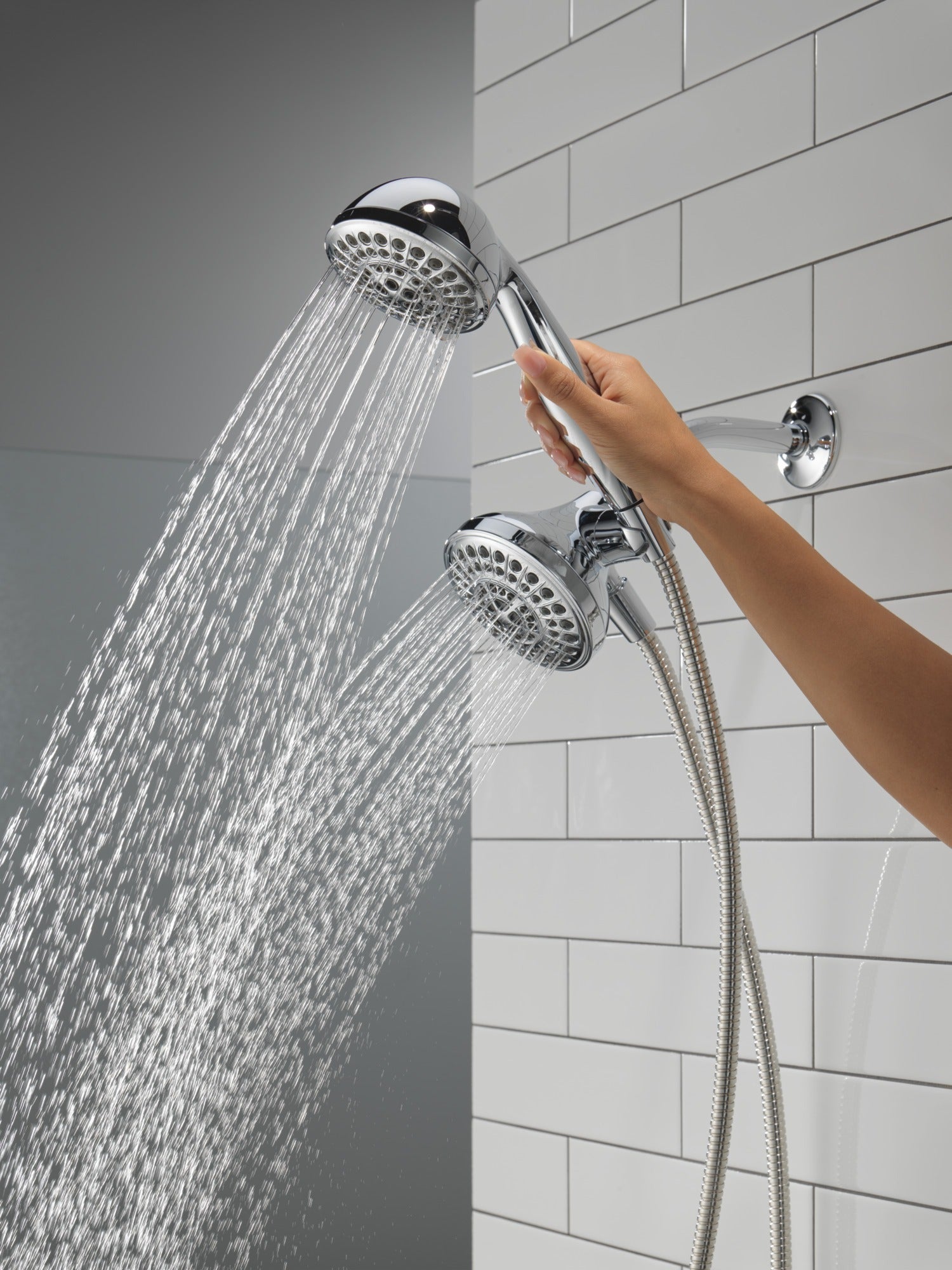 Delta Universal Showering Components 5 Function Combo Pack Shower