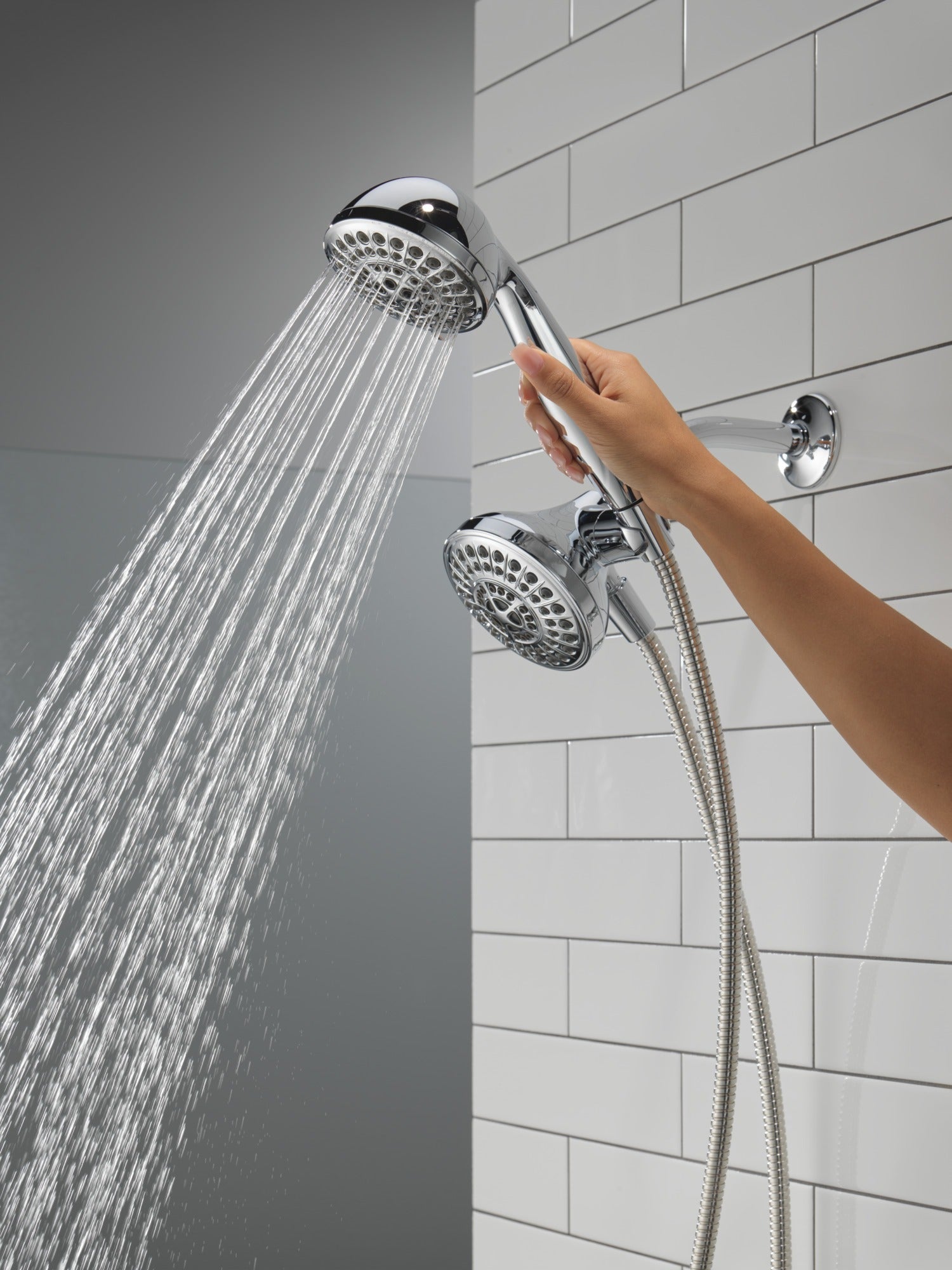 Delta Universal Showering Components 5 Function Combo Pack Shower