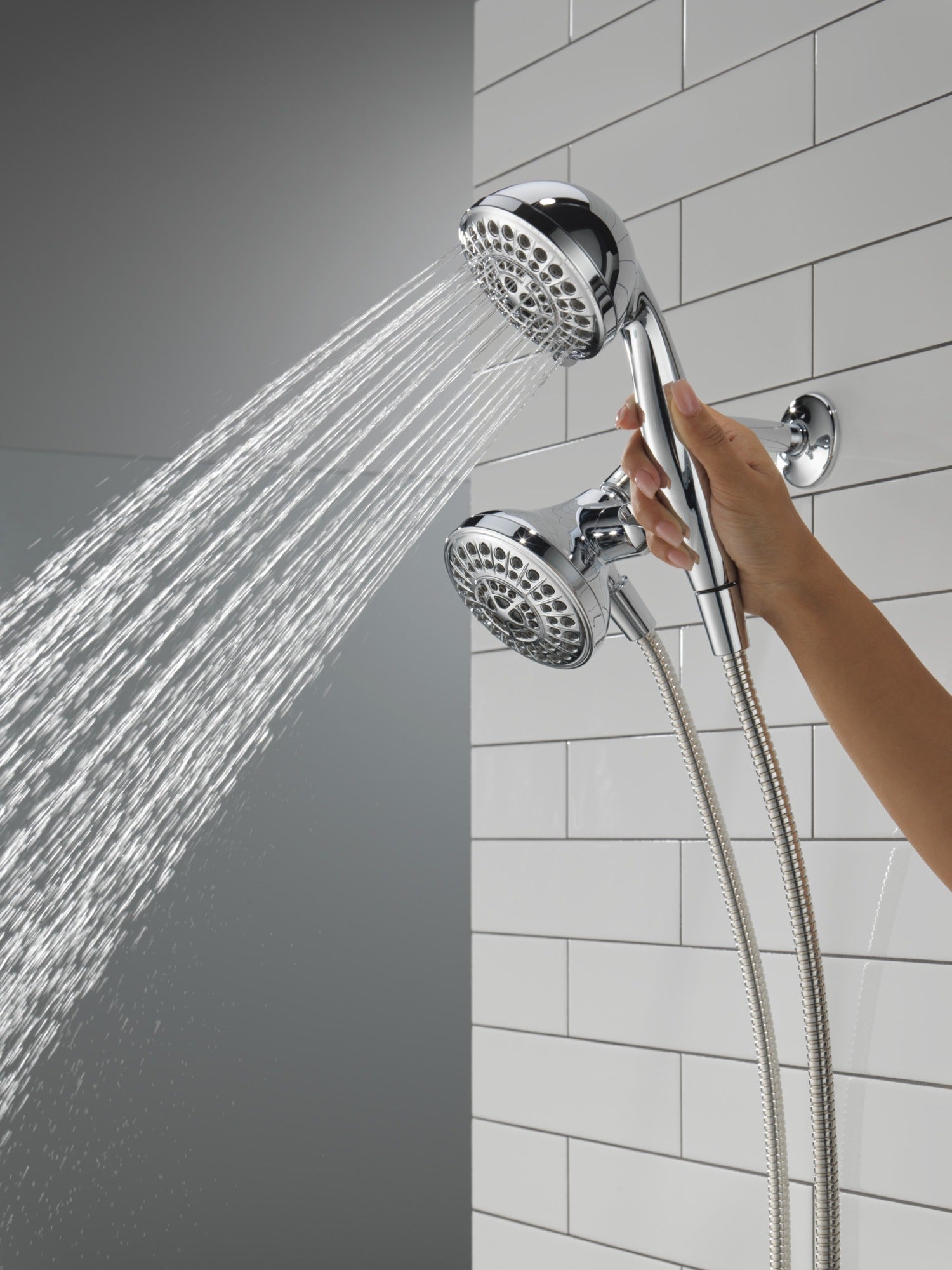 Delta Universal Showering Components 5 Function Combo Pack Shower