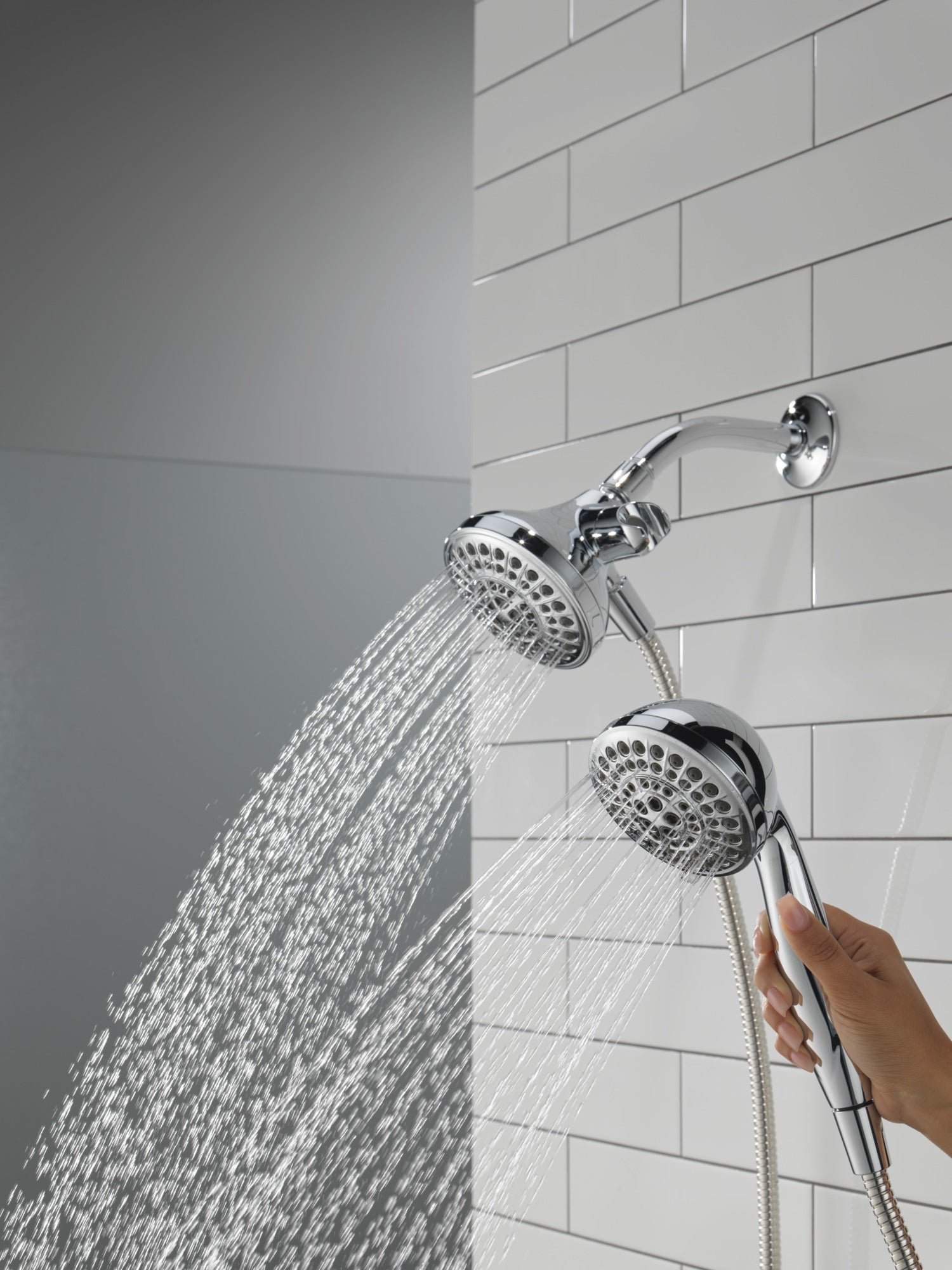 Delta Universal Showering Components 5 Function Combo Pack Shower