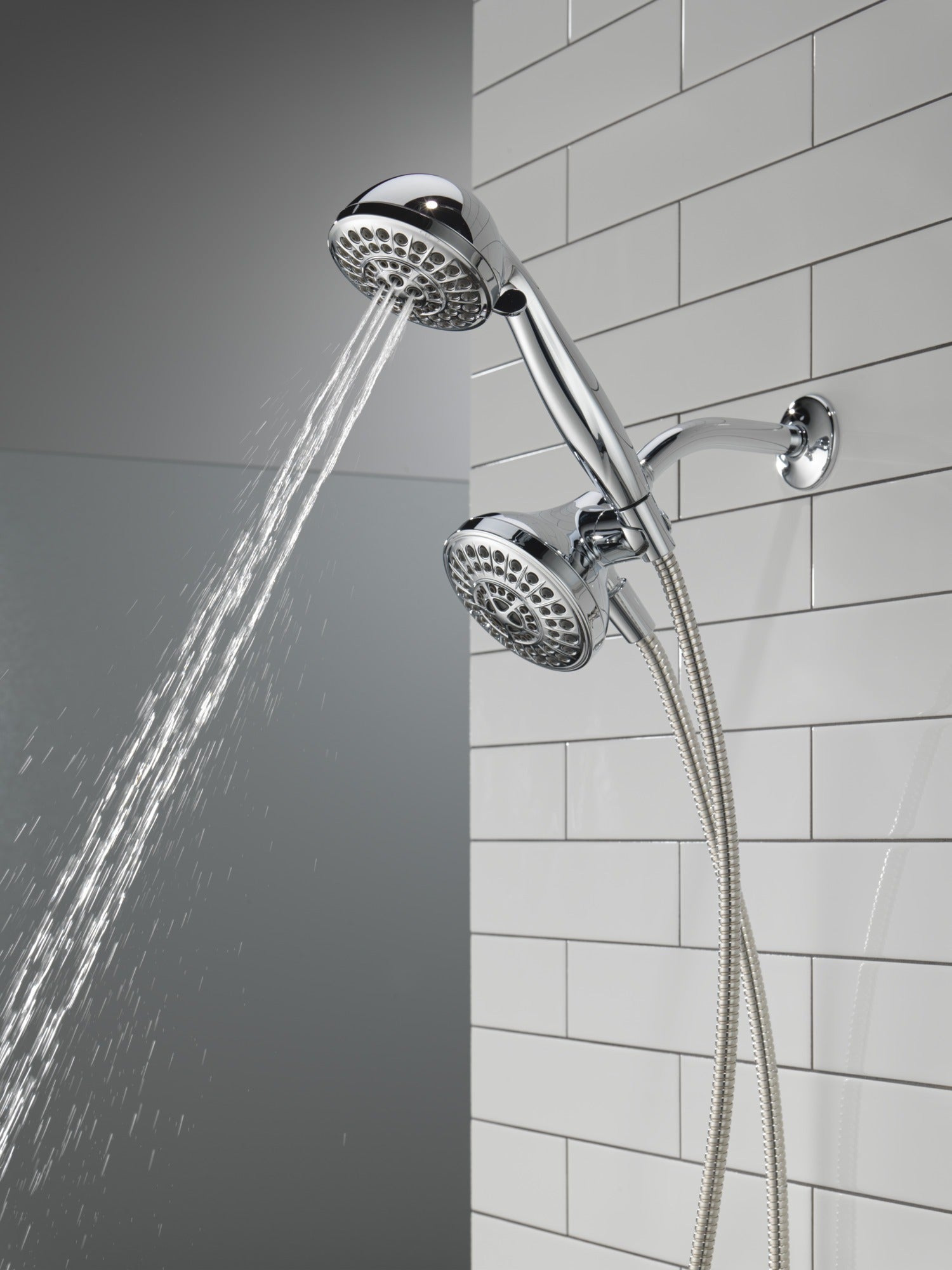 Delta Universal Showering Components 5 Function Combo Pack Shower