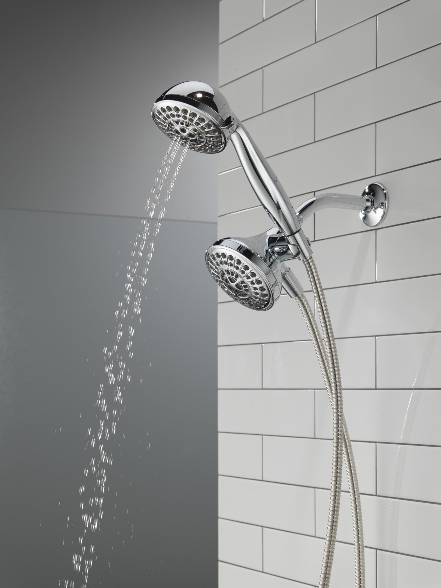 Delta Universal Showering Components 5 Function Combo Pack Shower
