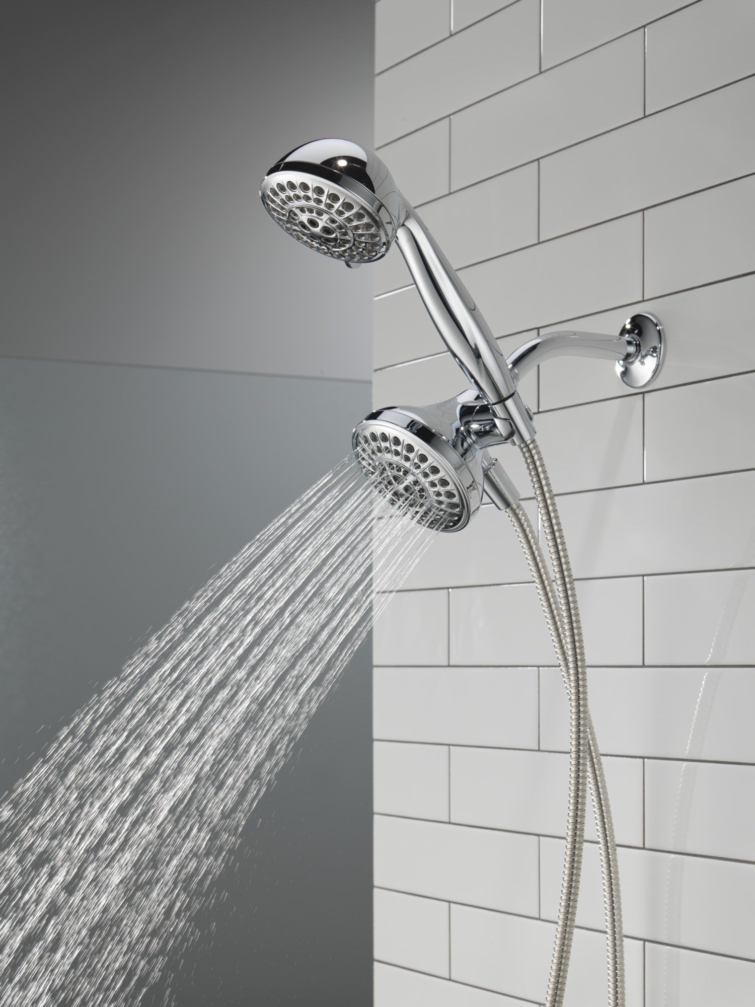 Delta Universal Showering Components 5 Function Combo Pack Shower