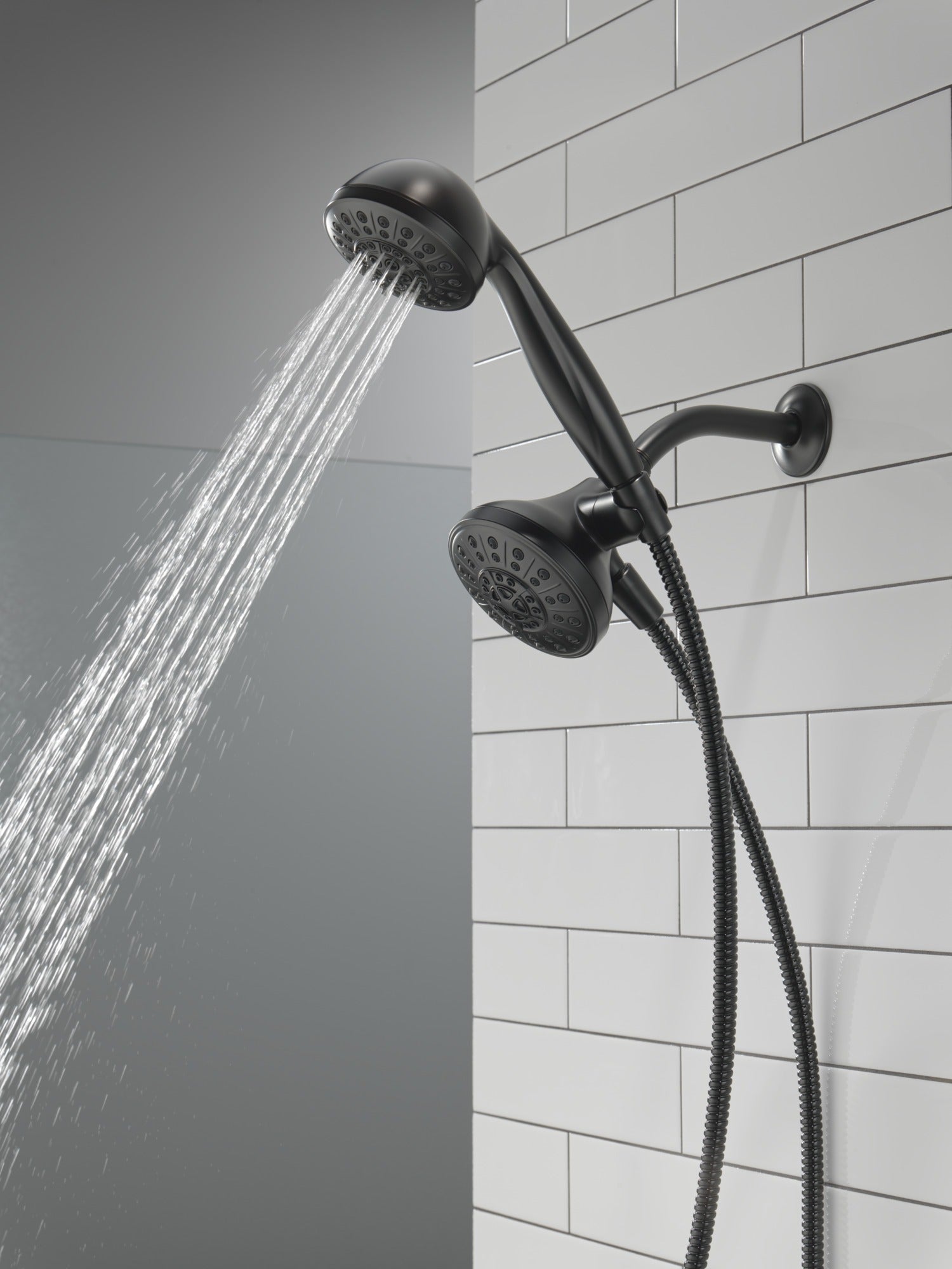 Delta Universal Showering Components 5 function Combo Pack with Anywhere Mount