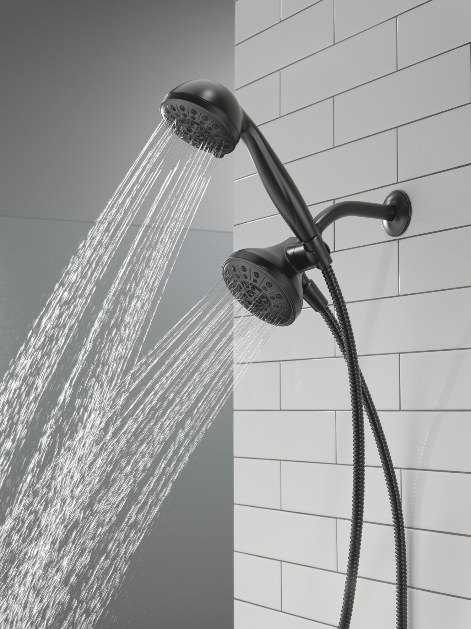Delta Universal Showering Components 5 function Combo Pack with Anywhere Mount