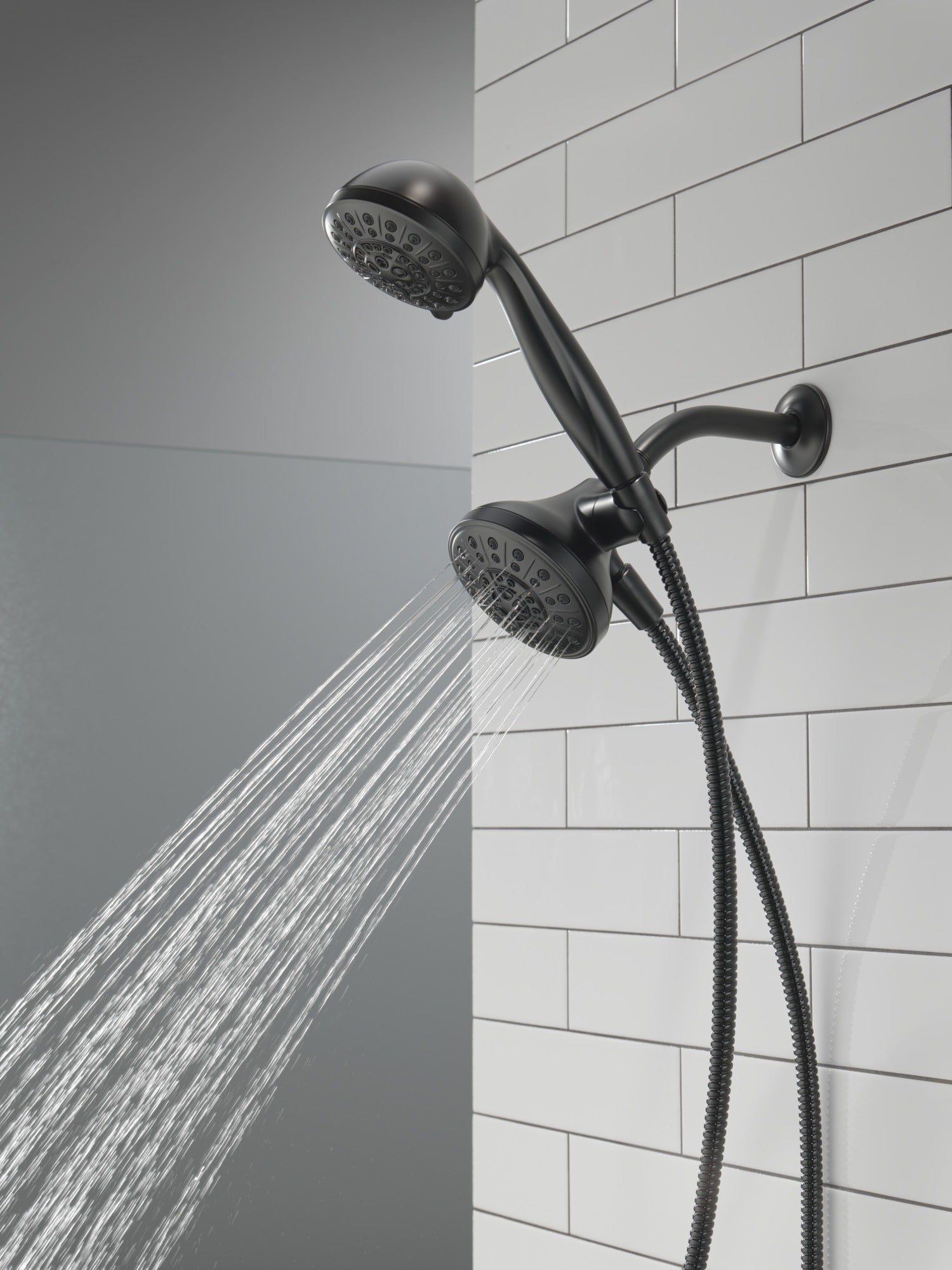 Delta Universal Showering Components 5 function Combo Pack with Anywhere Mount