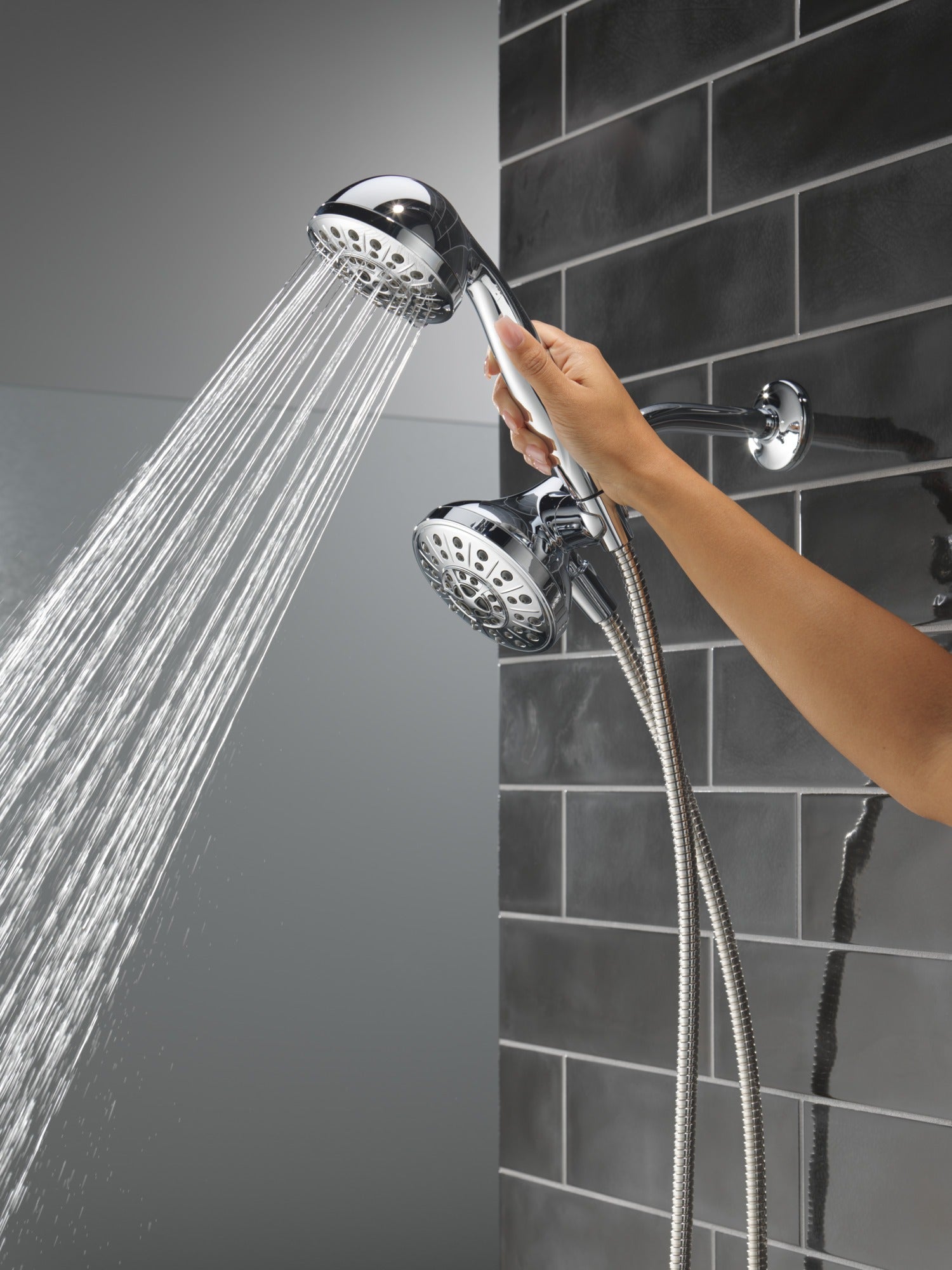 Delta Universal Showering Components 5-Setting Combo Pack with Anywhere Mount