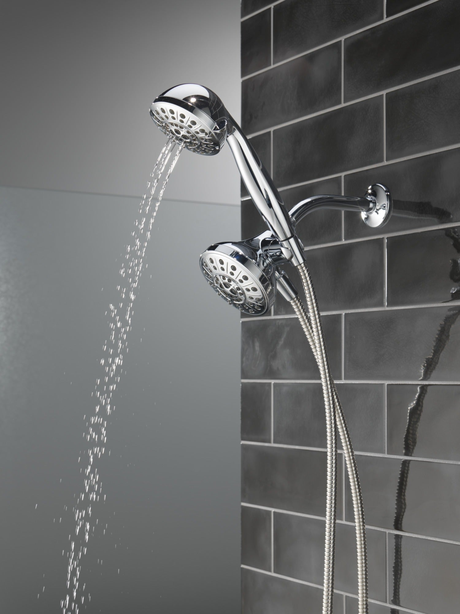 Delta Universal Showering Components 5-Setting Combo Pack with Anywhere Mount