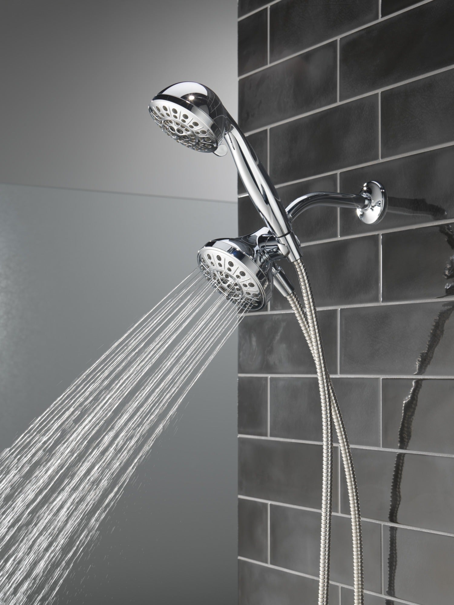 Delta Universal Showering Components 5-Setting Combo Pack with Anywhere Mount