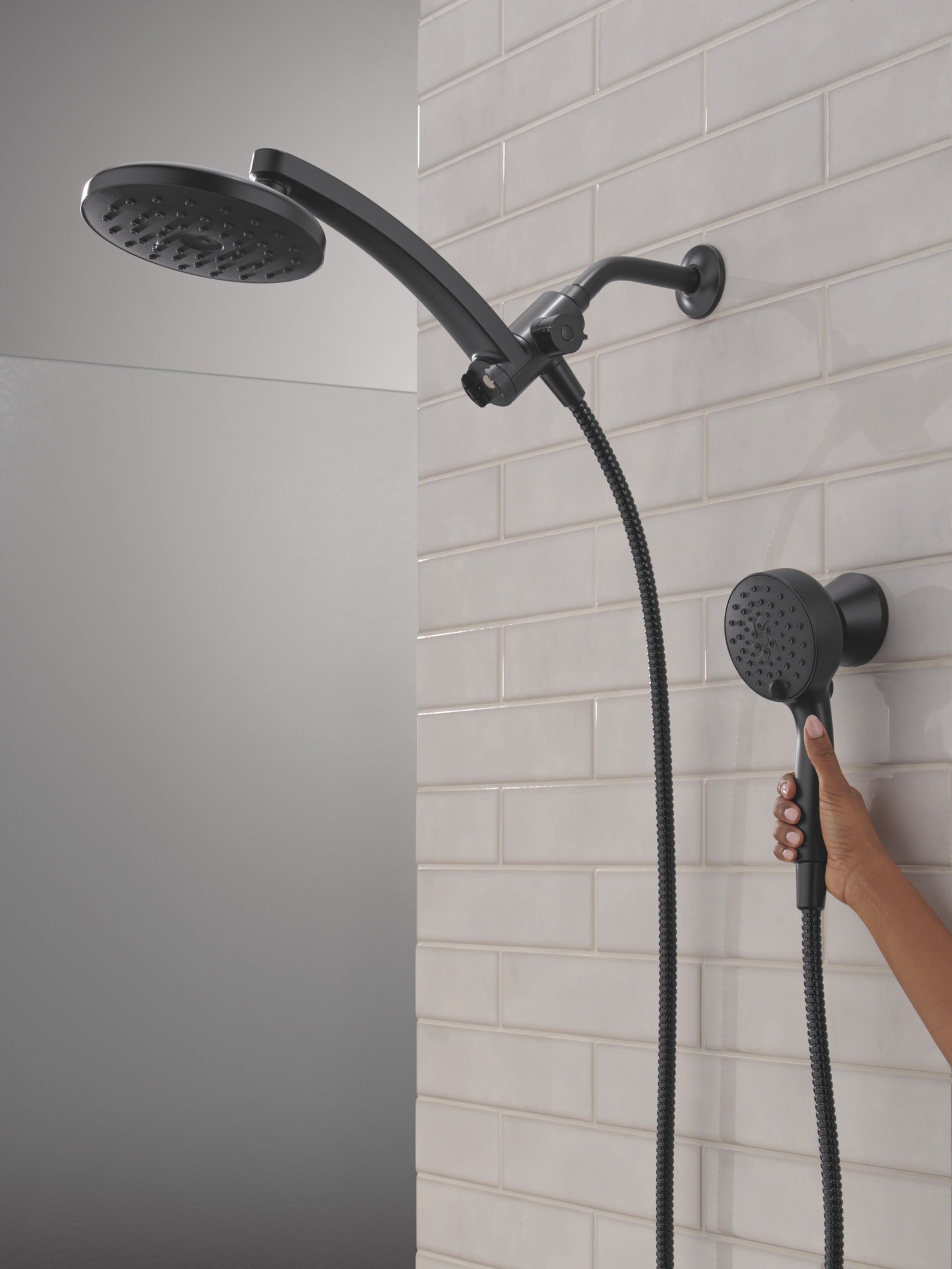 Delta Universal Showering Components PivotPro™ 3-in-1 Combination Shower with TouchClean® Spray Face