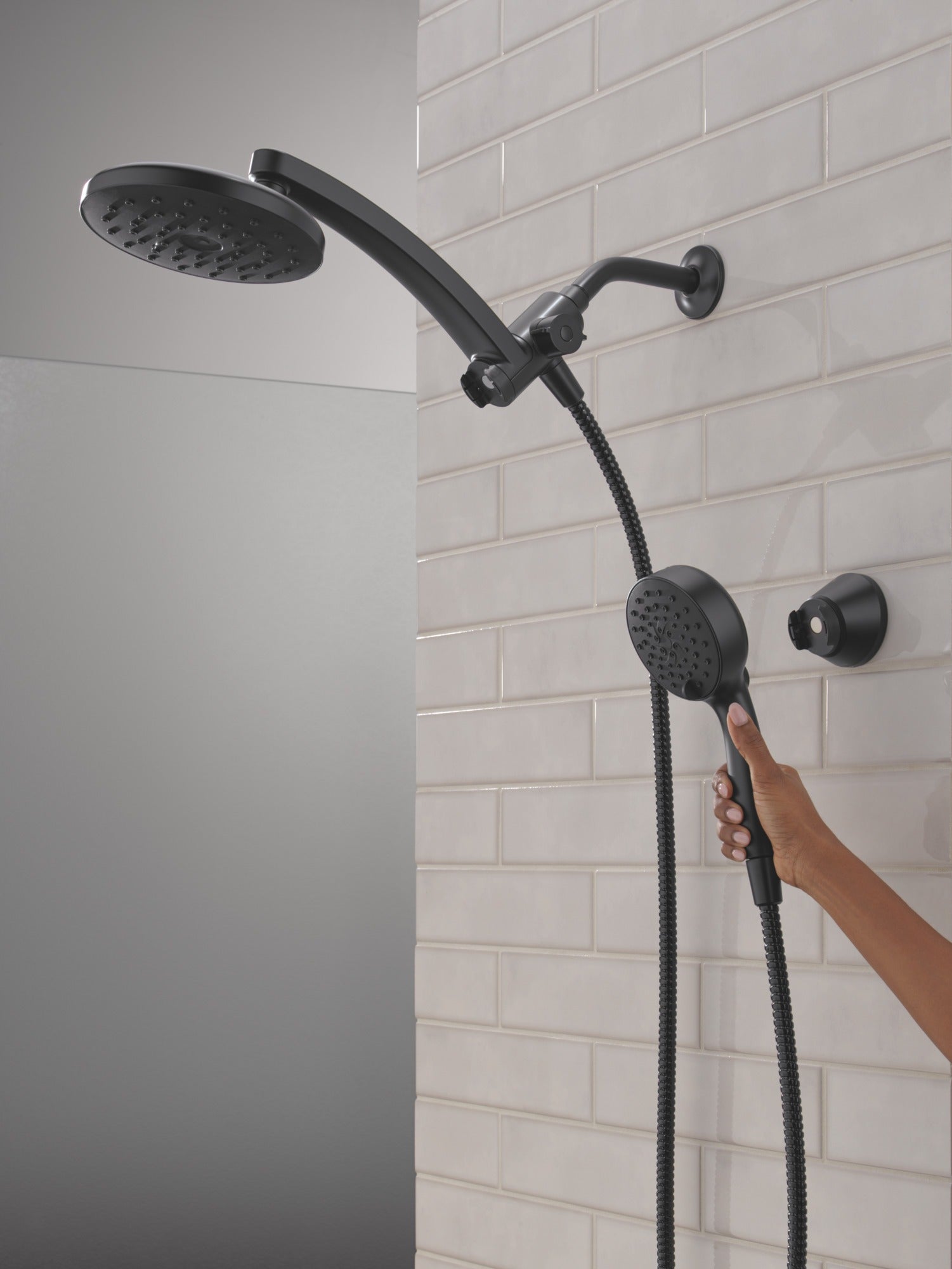 Delta Universal Showering Components PivotPro™ 3-in-1 Combination Shower with TouchClean® Spray Face