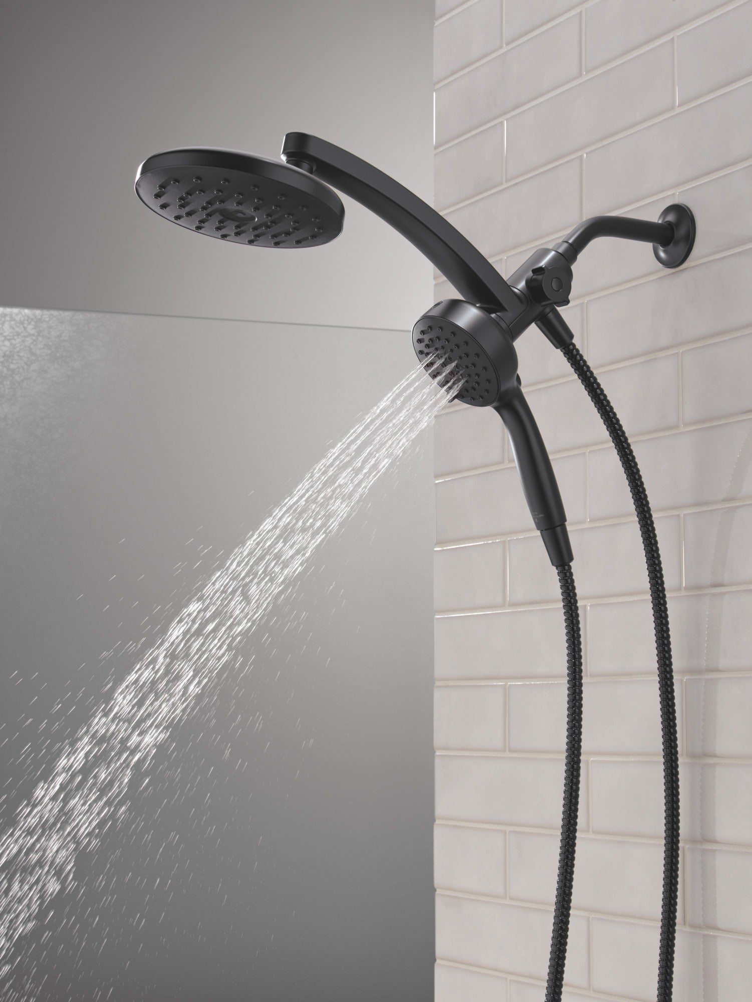 Delta Universal Showering Components PivotPro™ 3-in-1 Combination Shower with TouchClean® Spray Face