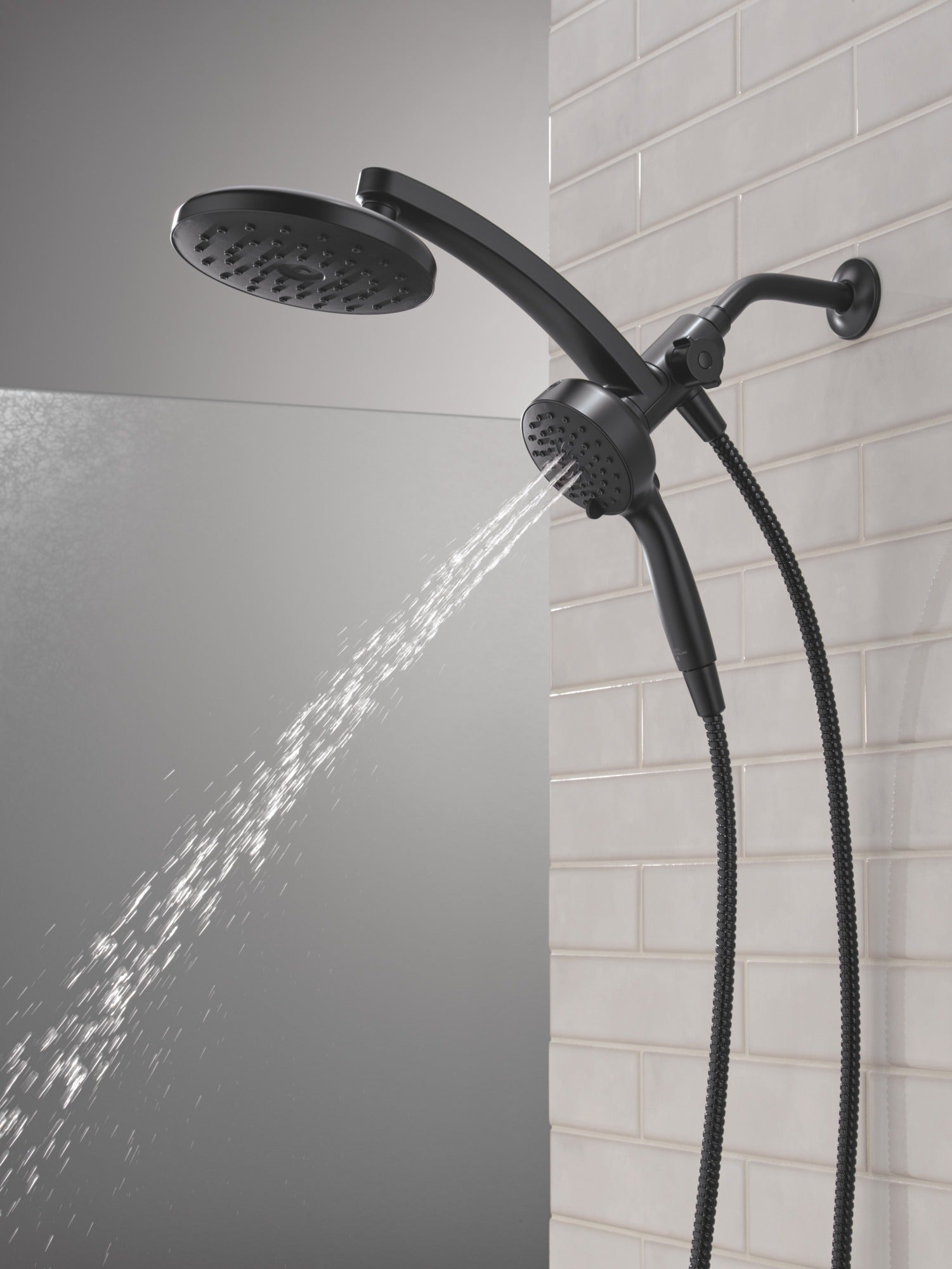 Delta Universal Showering Components PivotPro™ 3-in-1 Combination Shower with TouchClean® Spray Face