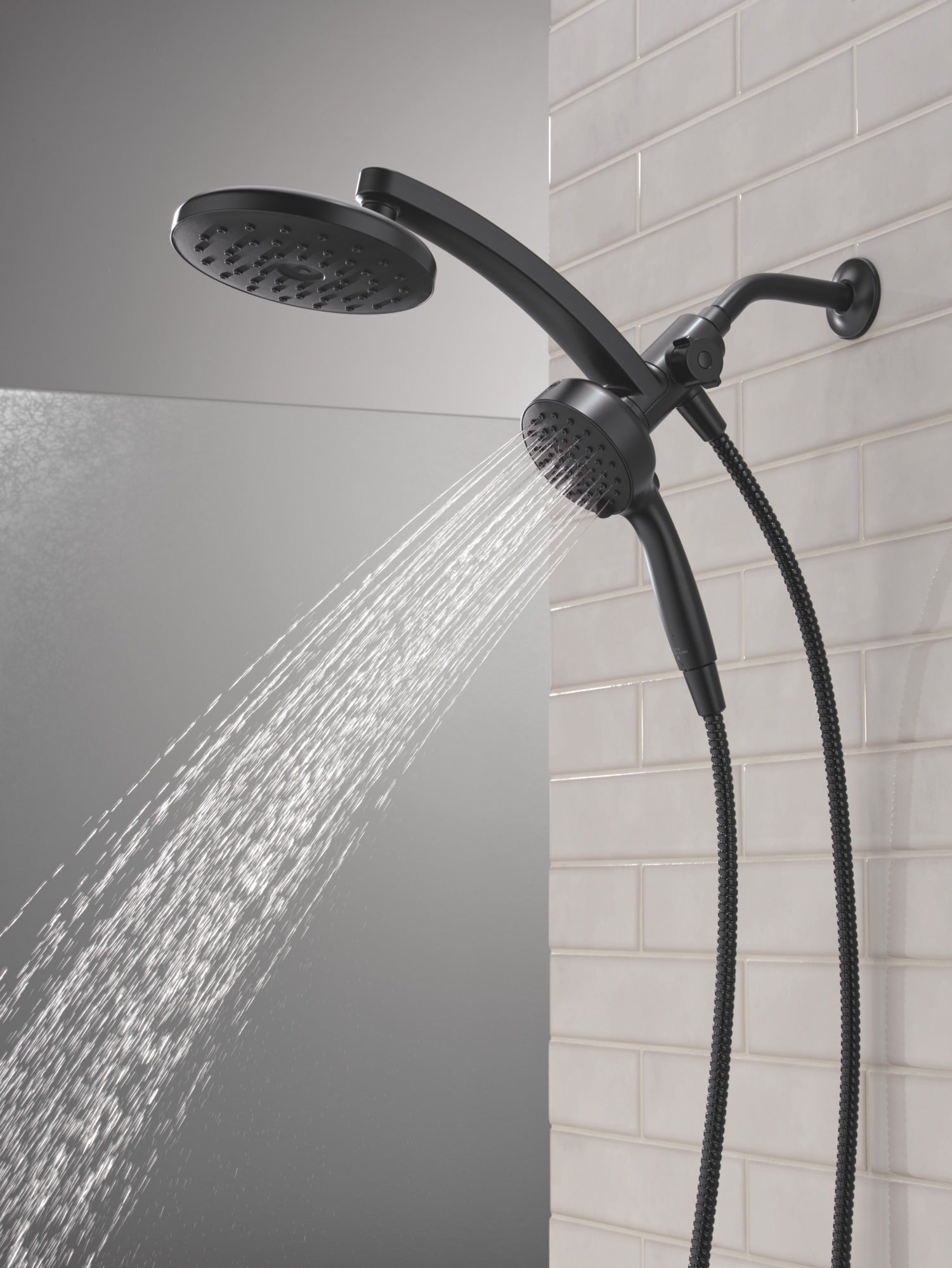 Delta Universal Showering Components PivotPro™ 3-in-1 Combination Shower with TouchClean® Spray Face