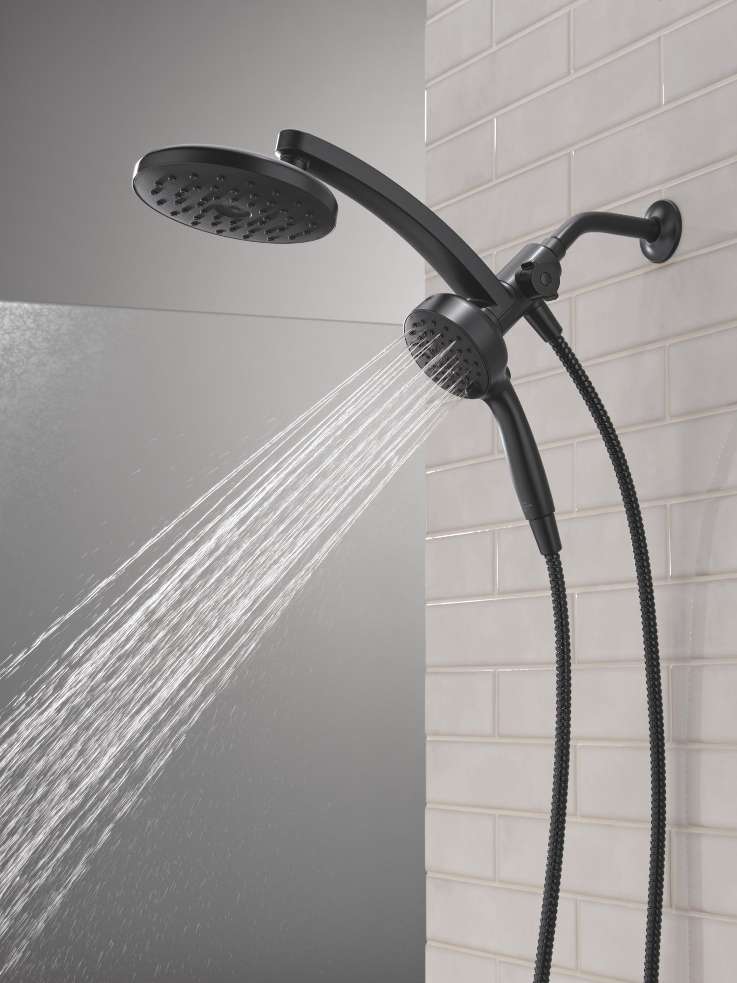 Delta Universal Showering Components PivotPro™ 3-in-1 Combination Shower with TouchClean® Spray Face