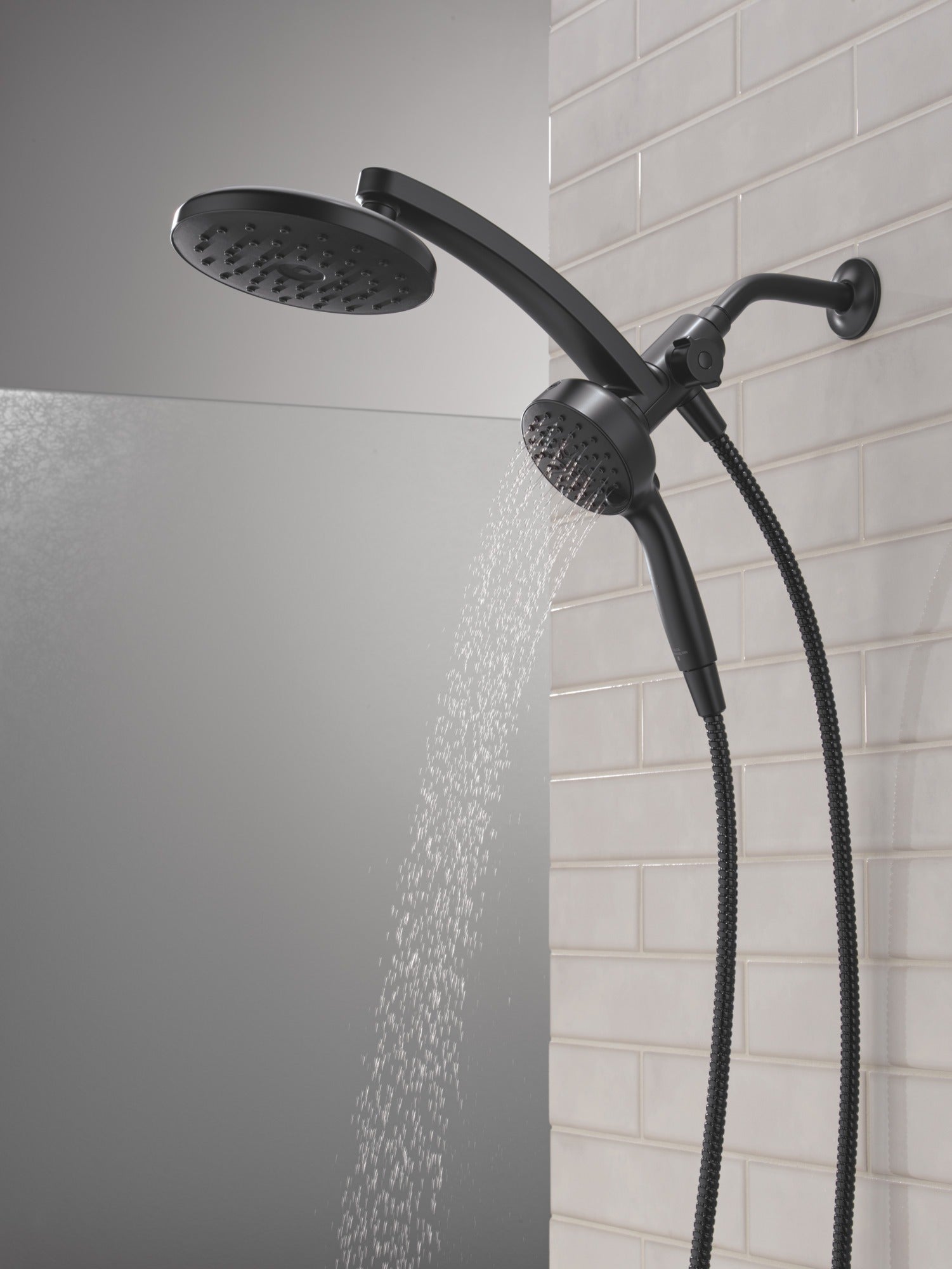 Delta Universal Showering Components PivotPro™ 3-in-1 Combination Shower with TouchClean® Spray Face