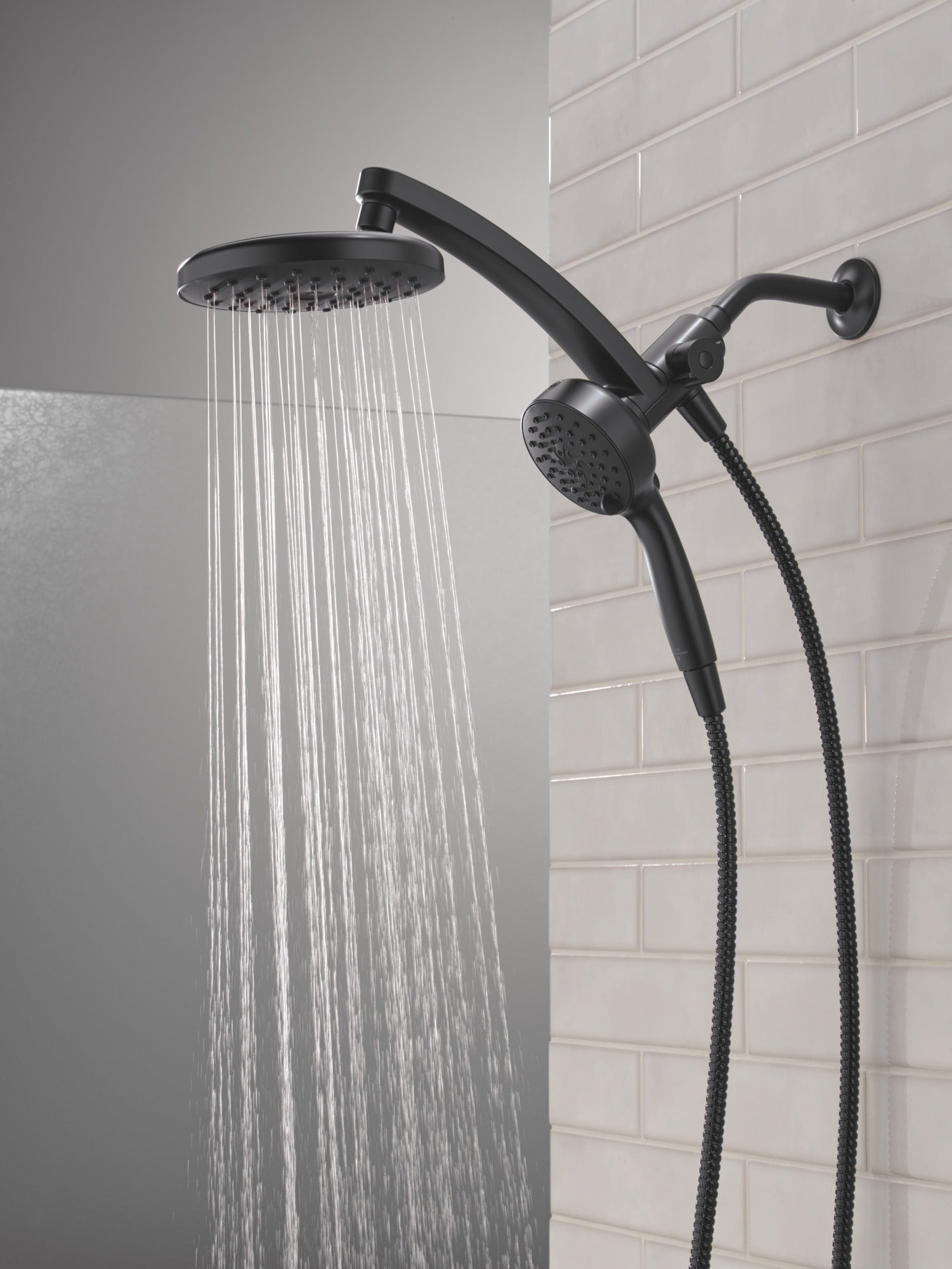 Delta Universal Showering Components PivotPro™ 3-in-1 Combination Shower with TouchClean® Spray Face