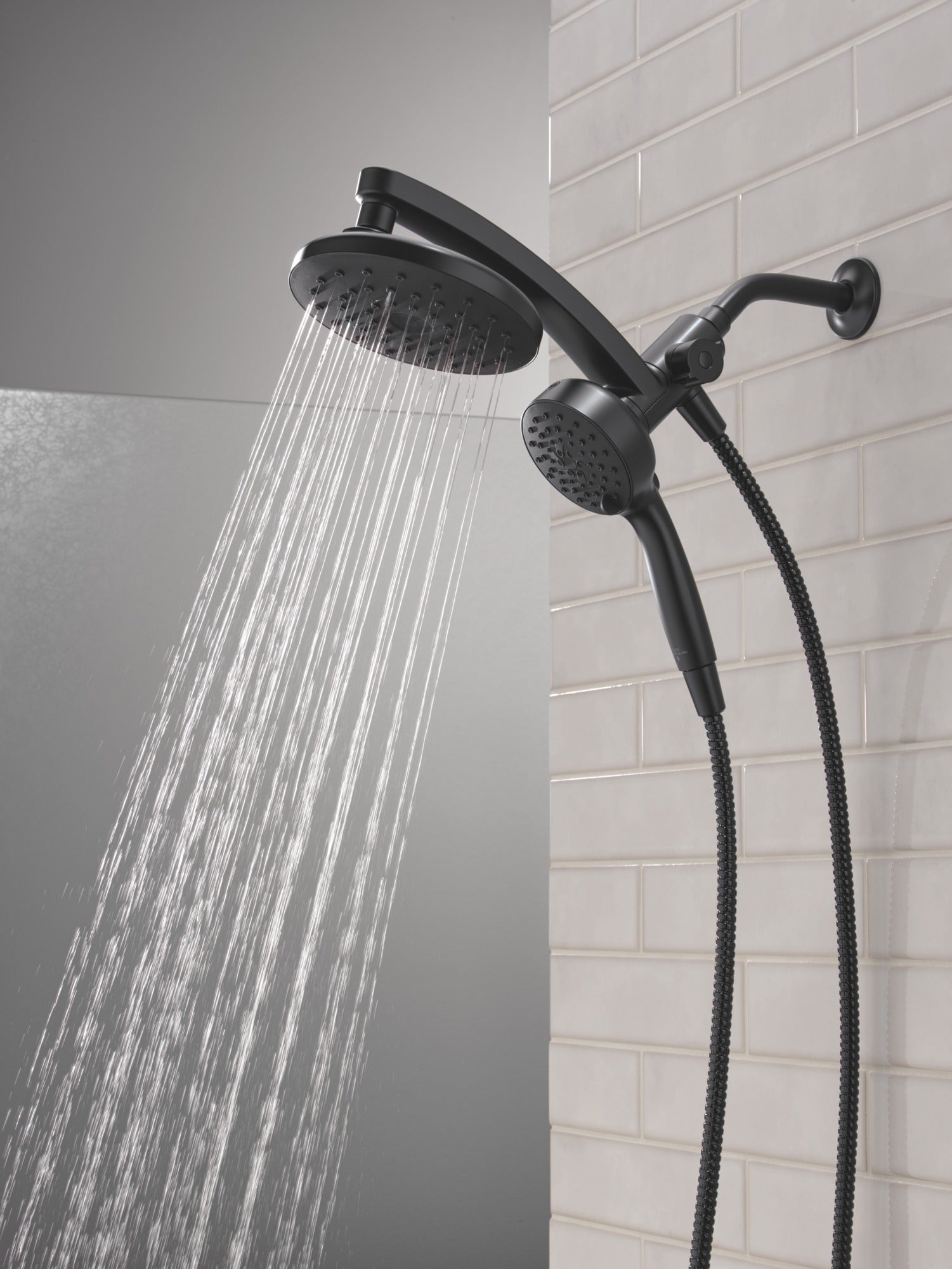 Delta Universal Showering Components PivotPro™ 3-in-1 Combination Shower with TouchClean® Spray Face