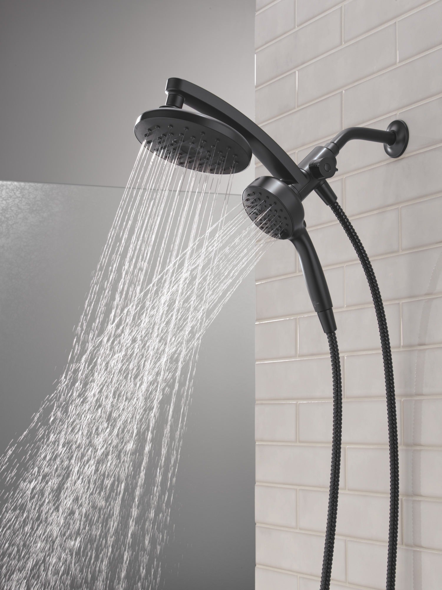 Delta Universal Showering Components PivotPro™ 3-in-1 Combination Shower with TouchClean® Spray Face