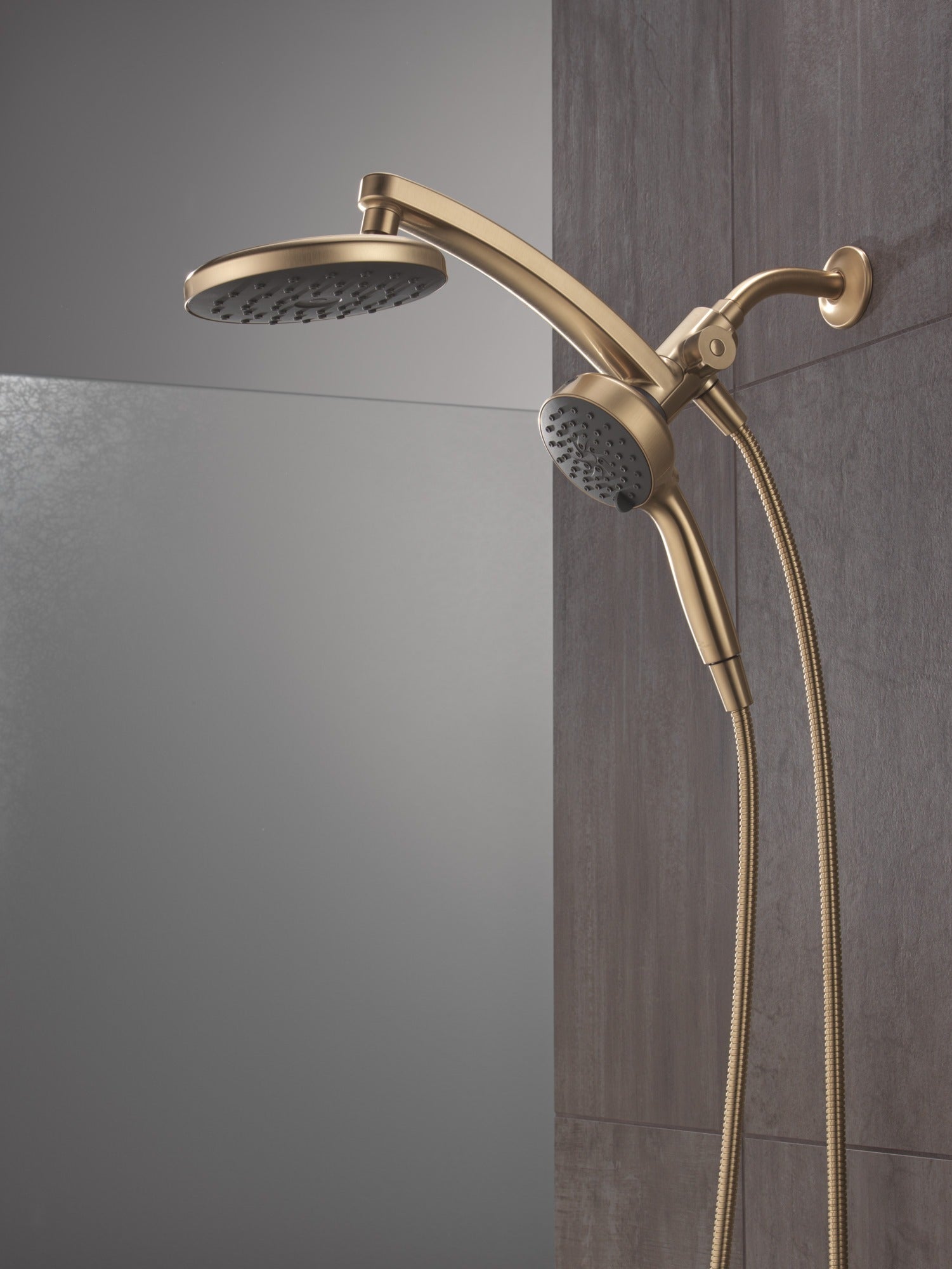 Delta Universal Showering Components PivotPro™ 3-in-1 Combination Shower with TouchClean® Spray Face
