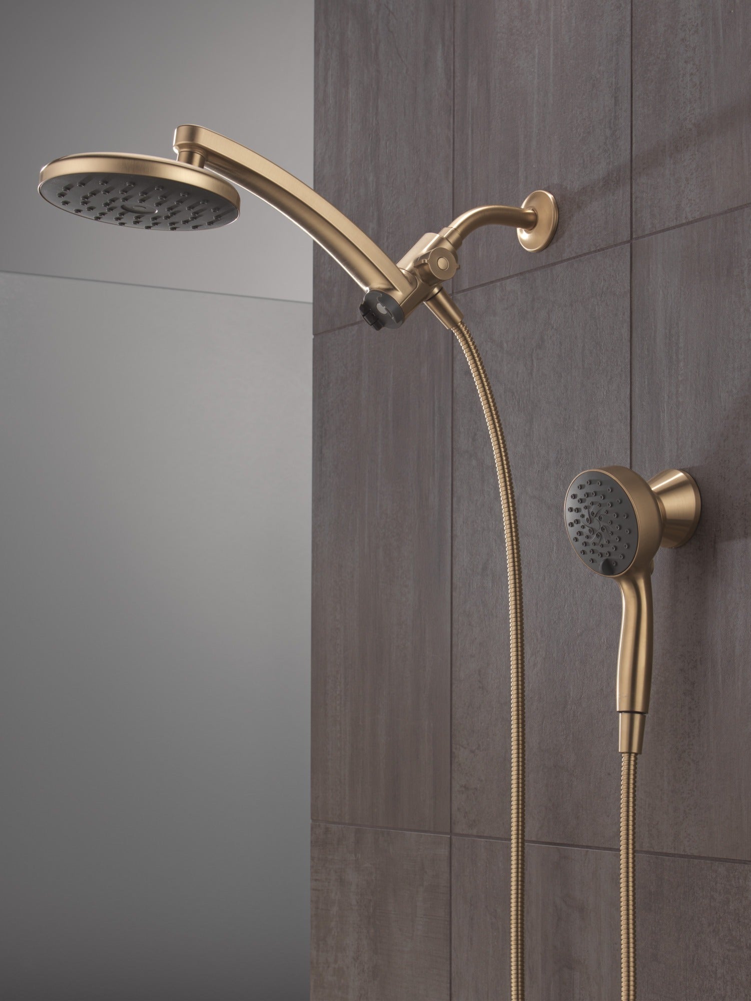 Delta Universal Showering Components PivotPro™ 3-in-1 Combination Shower with TouchClean® Spray Face