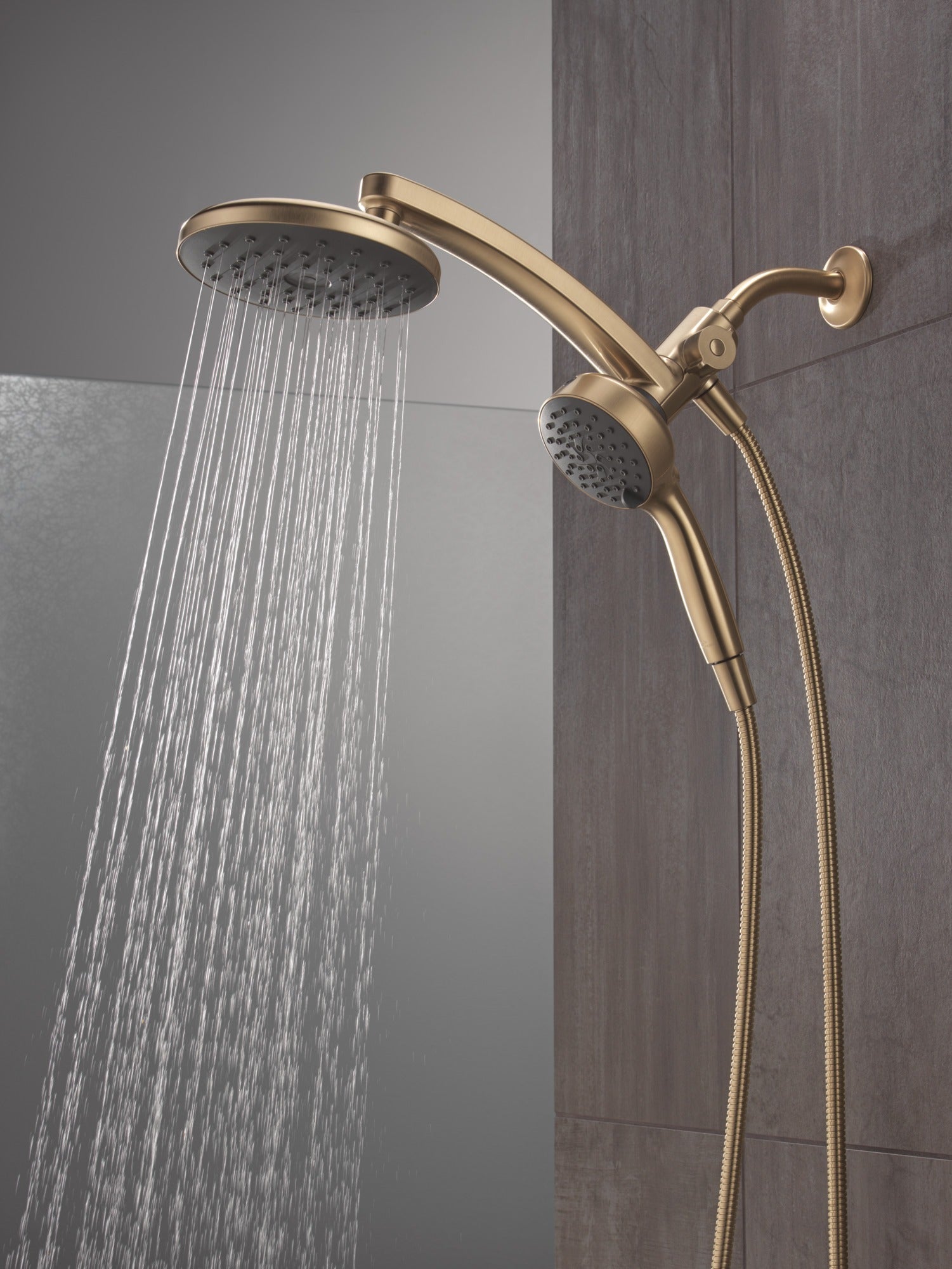 Delta Universal Showering Components PivotPro™ 3-in-1 Combination Shower with TouchClean® Spray Face
