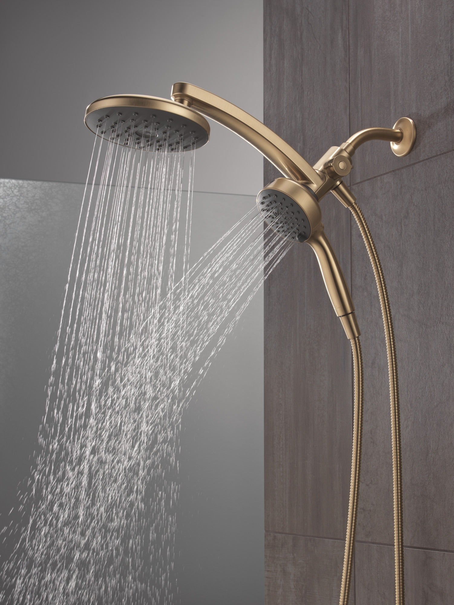 Delta Universal Showering Components PivotPro™ 3-in-1 Combination Shower with TouchClean® Spray Face