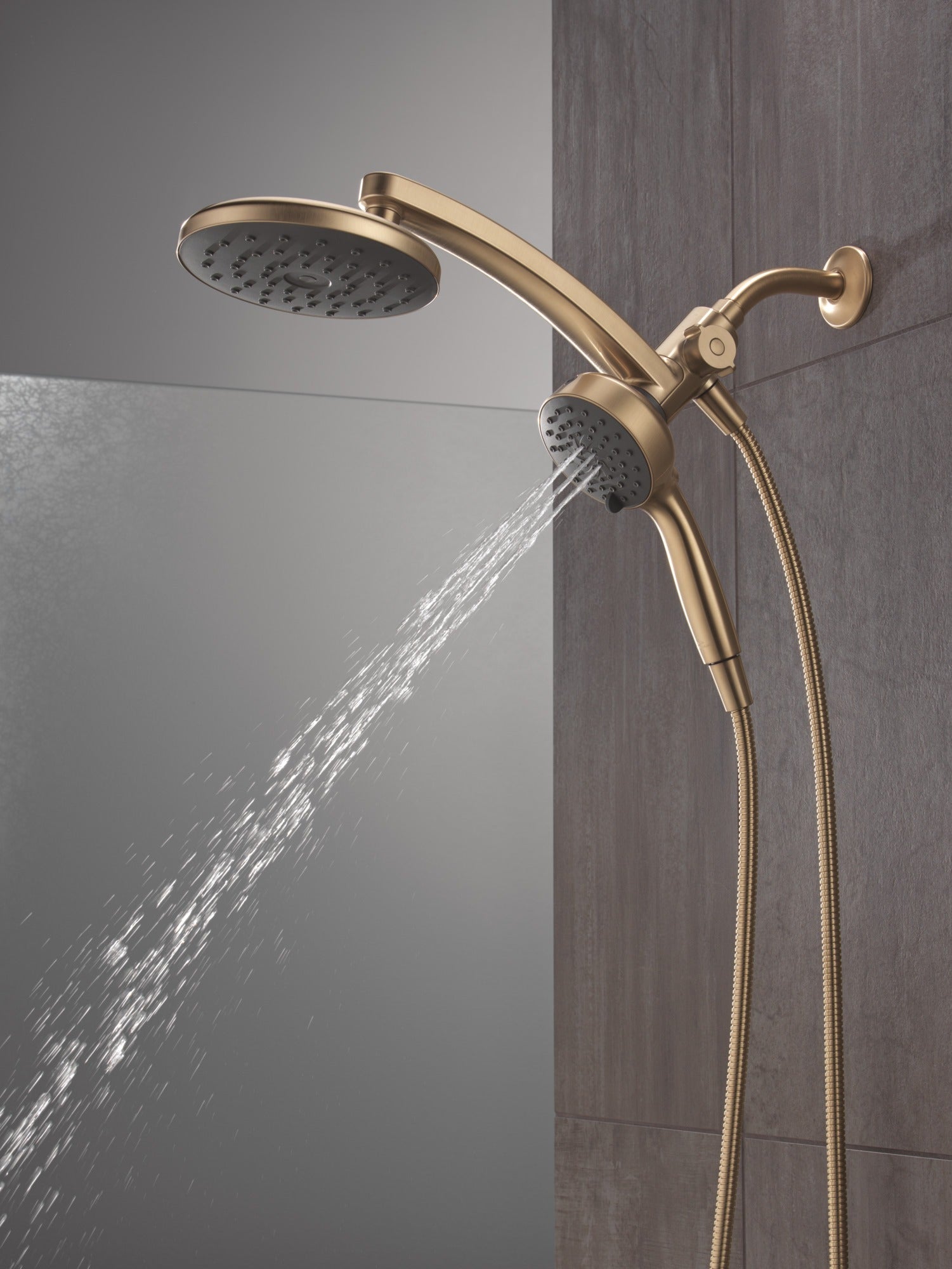 Delta Universal Showering Components PivotPro™ 3-in-1 Combination Shower with TouchClean® Spray Face
