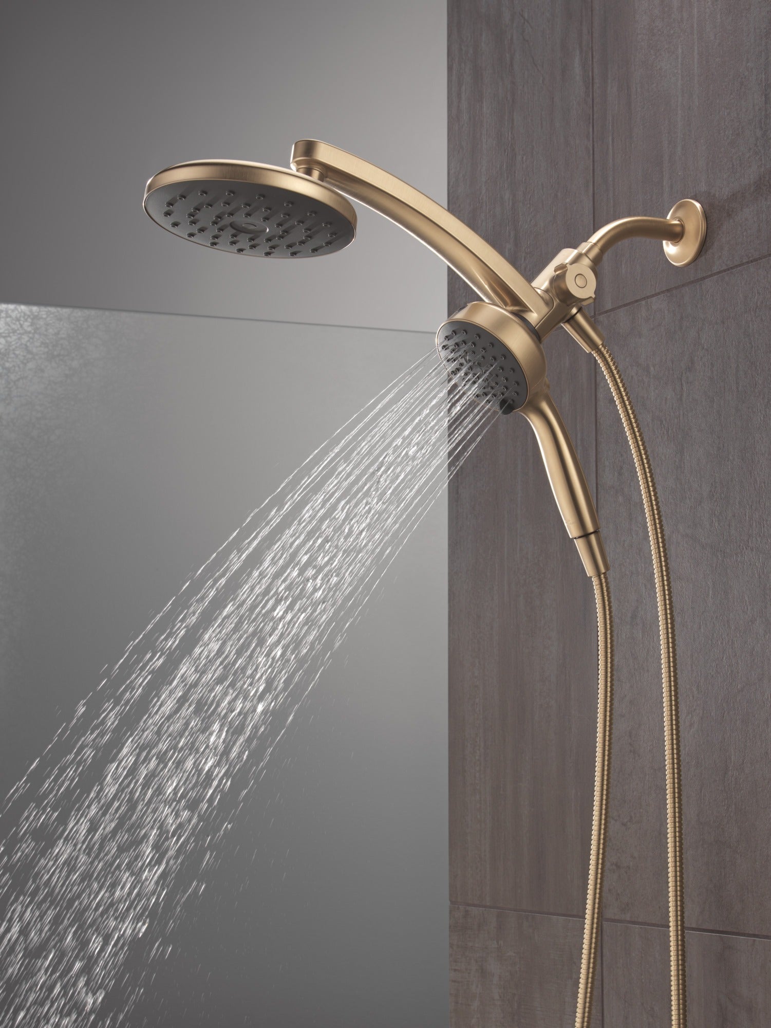 Delta Universal Showering Components PivotPro™ 3-in-1 Combination Shower with TouchClean® Spray Face