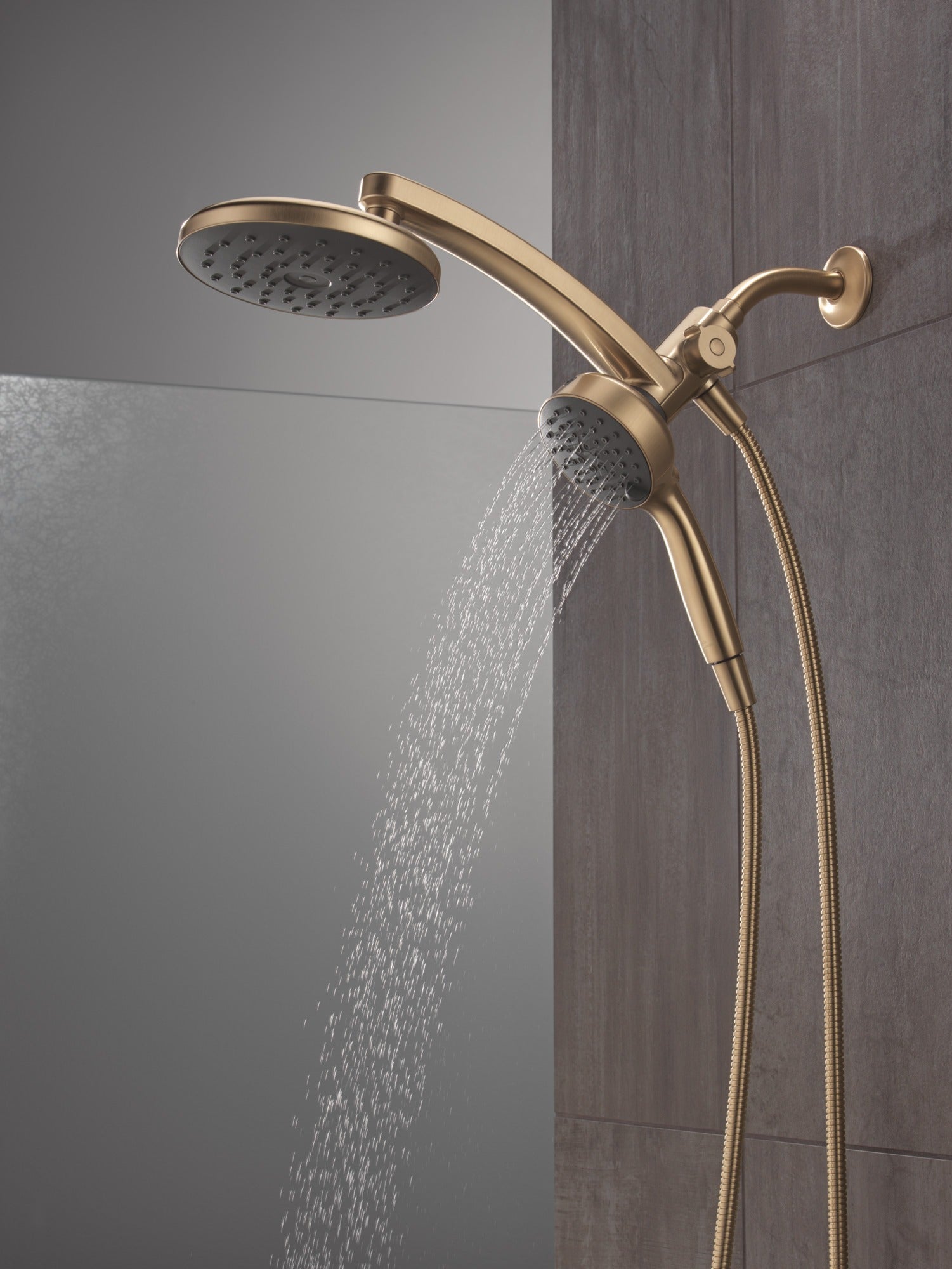 Delta Universal Showering Components PivotPro™ 3-in-1 Combination Shower with TouchClean® Spray Face