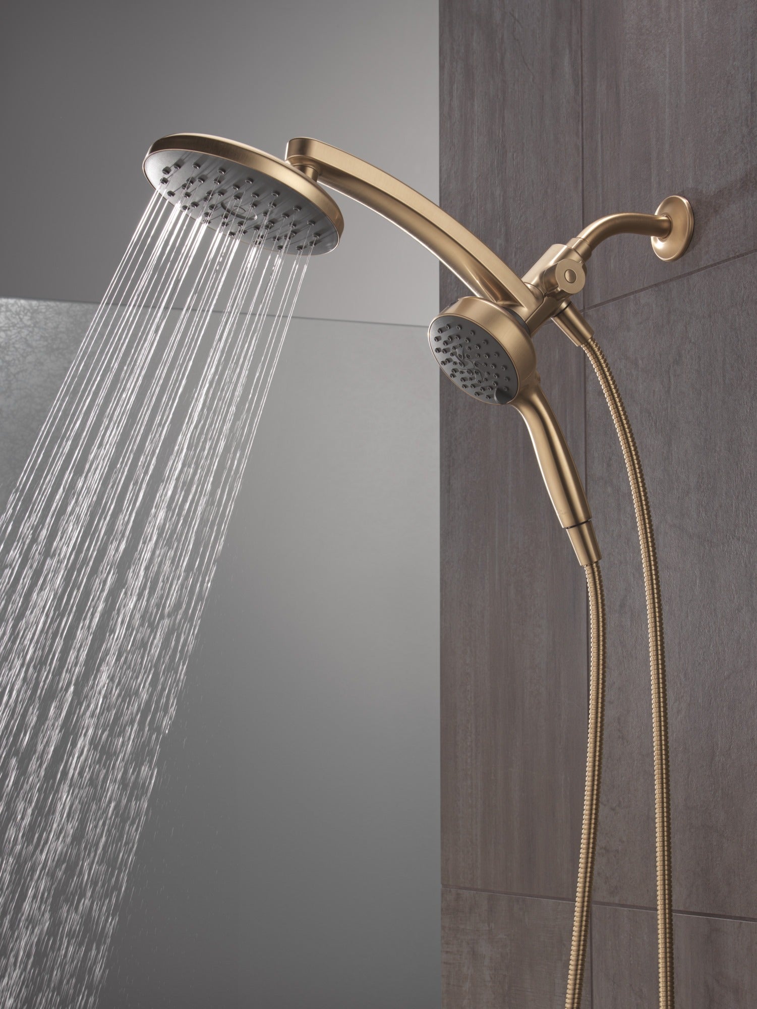 Delta Universal Showering Components PivotPro™ 3-in-1 Combination Shower with TouchClean® Spray Face