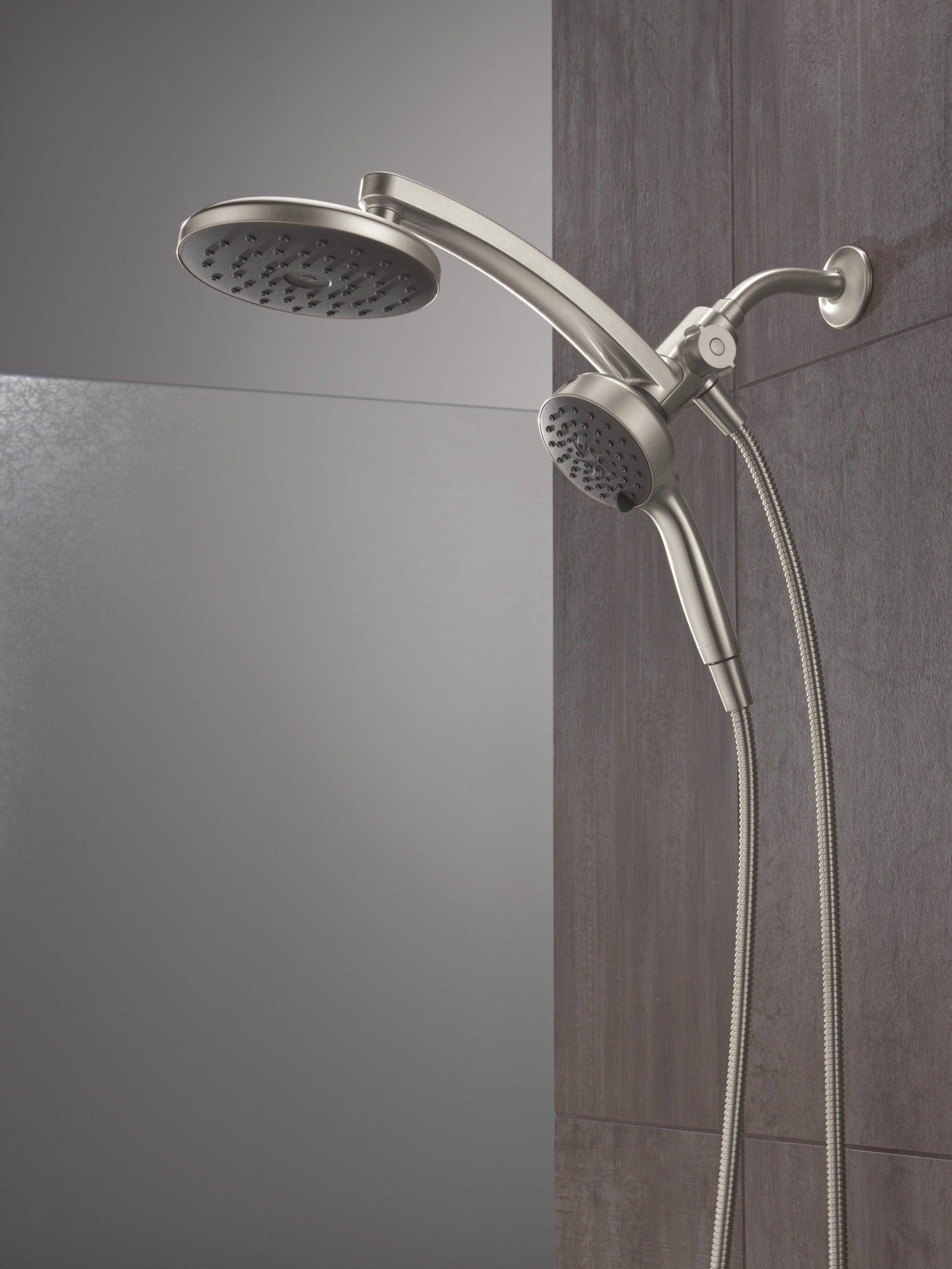 Delta Universal Showering Components PivotPro™ 3-in-1 Combination Shower with TouchClean® Spray Face