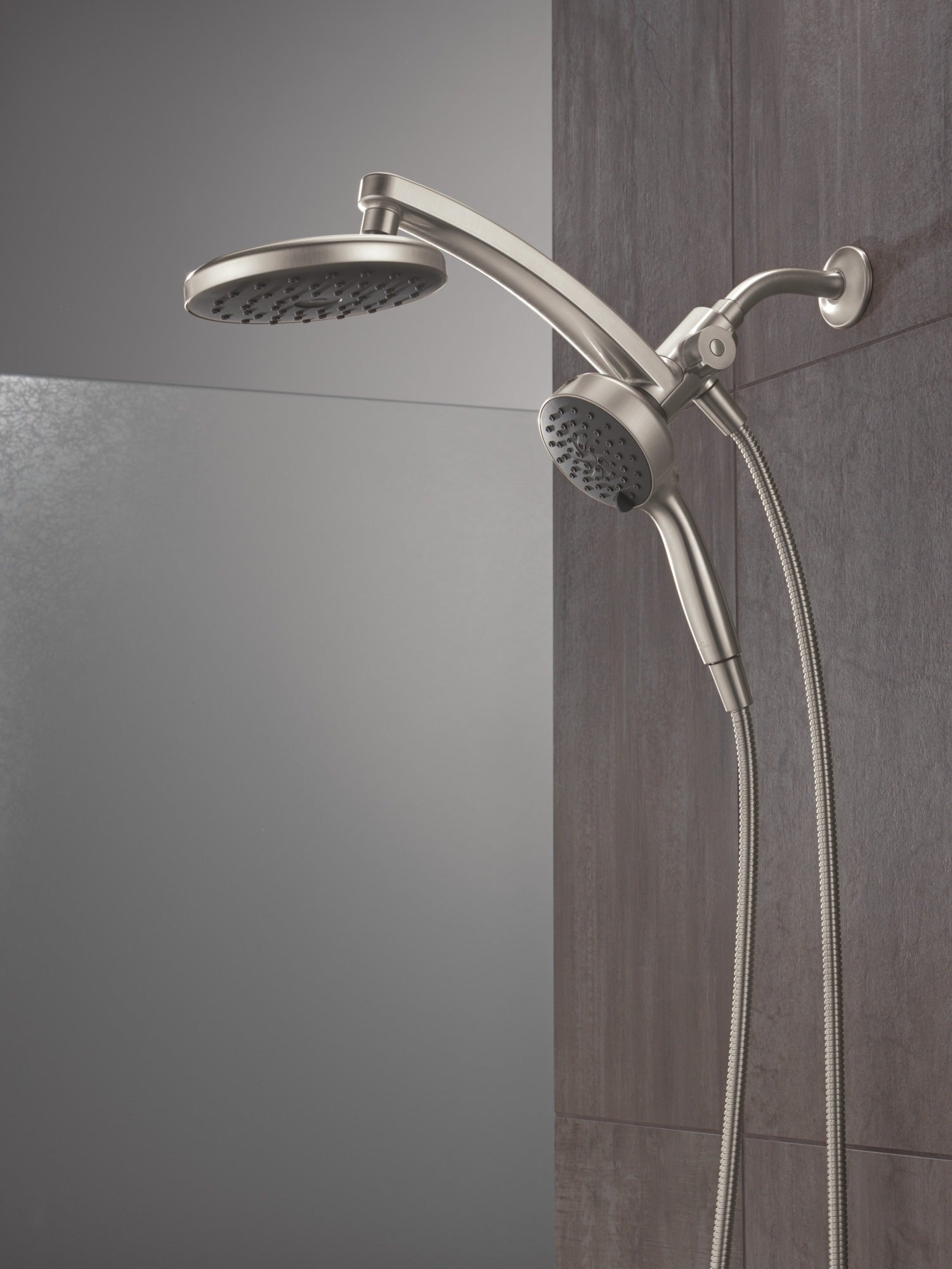 Delta Universal Showering Components PivotPro™ 3-in-1 Combination Shower with TouchClean® Spray Face