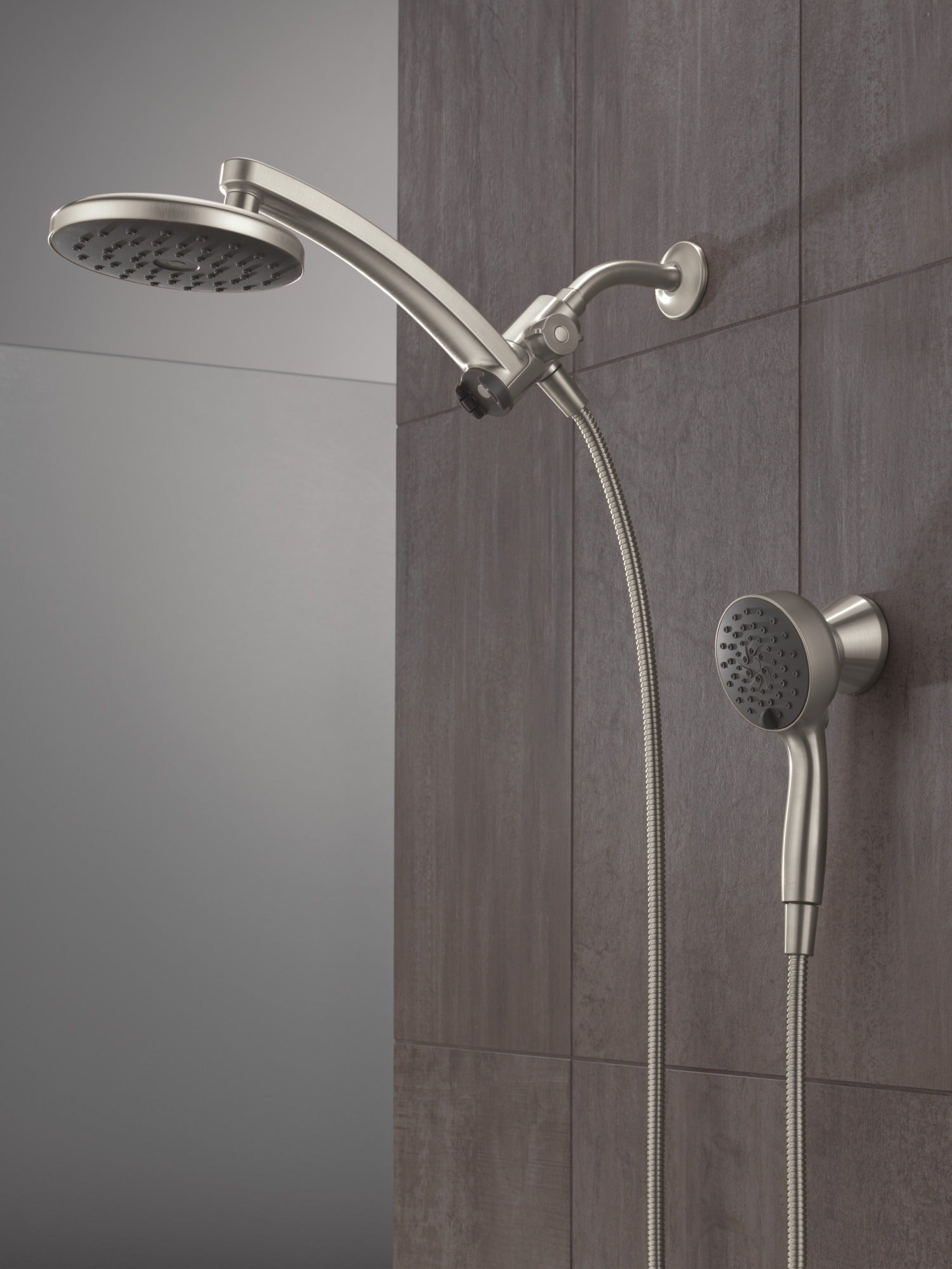 Delta Universal Showering Components PivotPro™ 3-in-1 Combination Shower with TouchClean® Spray Face