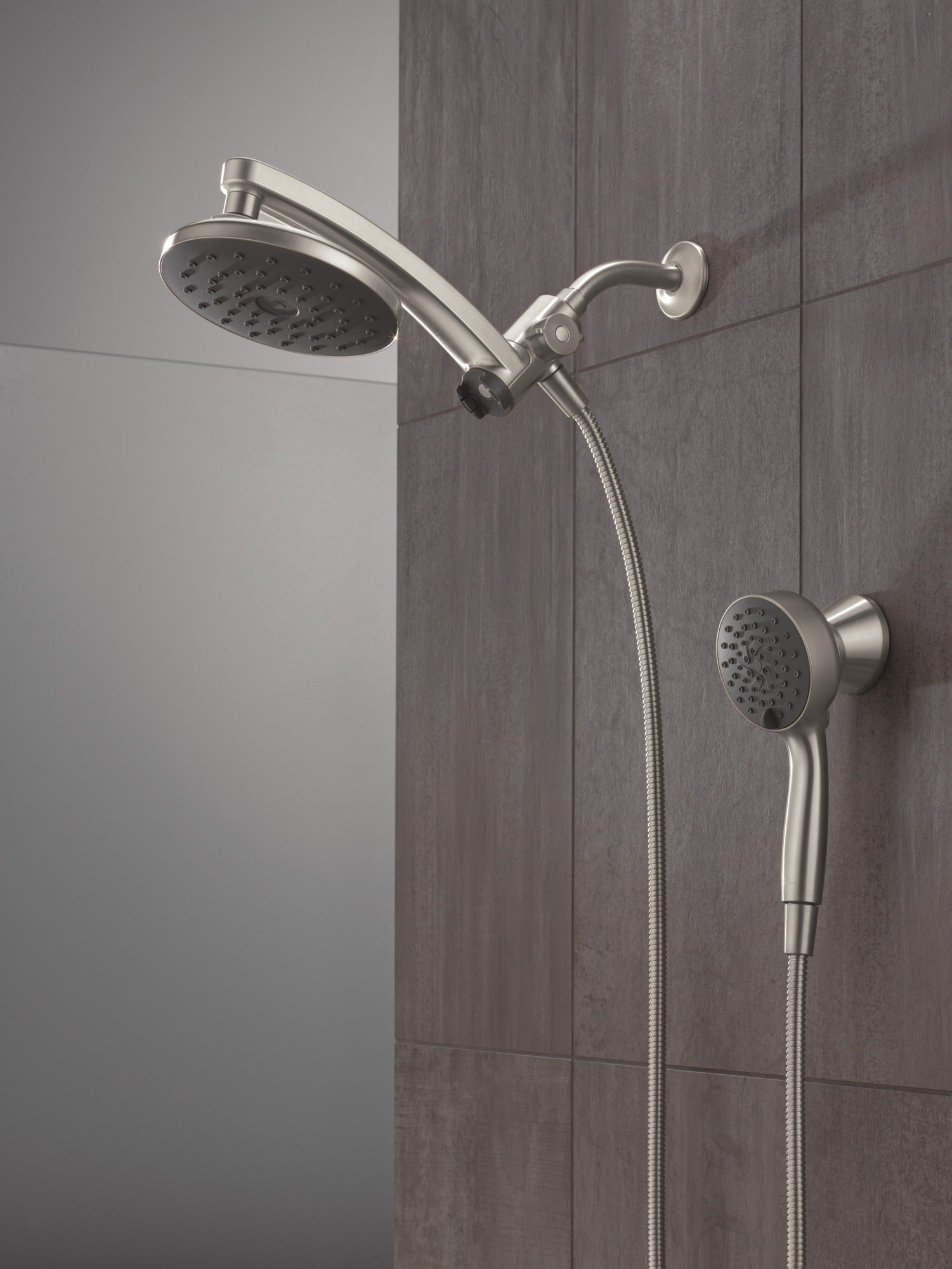 Delta Universal Showering Components PivotPro™ 3-in-1 Combination Shower with TouchClean® Spray Face