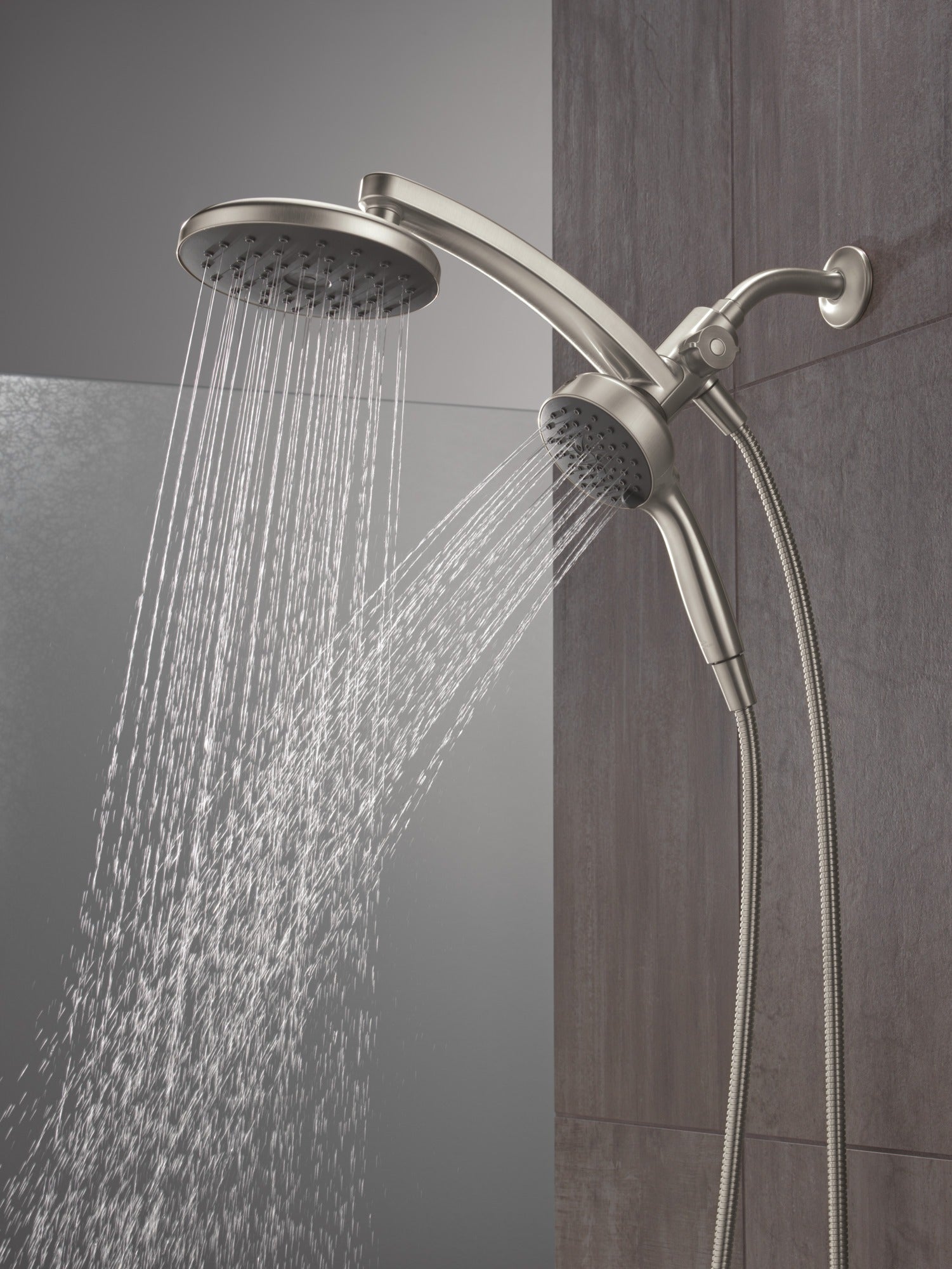 Delta Universal Showering Components PivotPro™ 3-in-1 Combination Shower with TouchClean® Spray Face