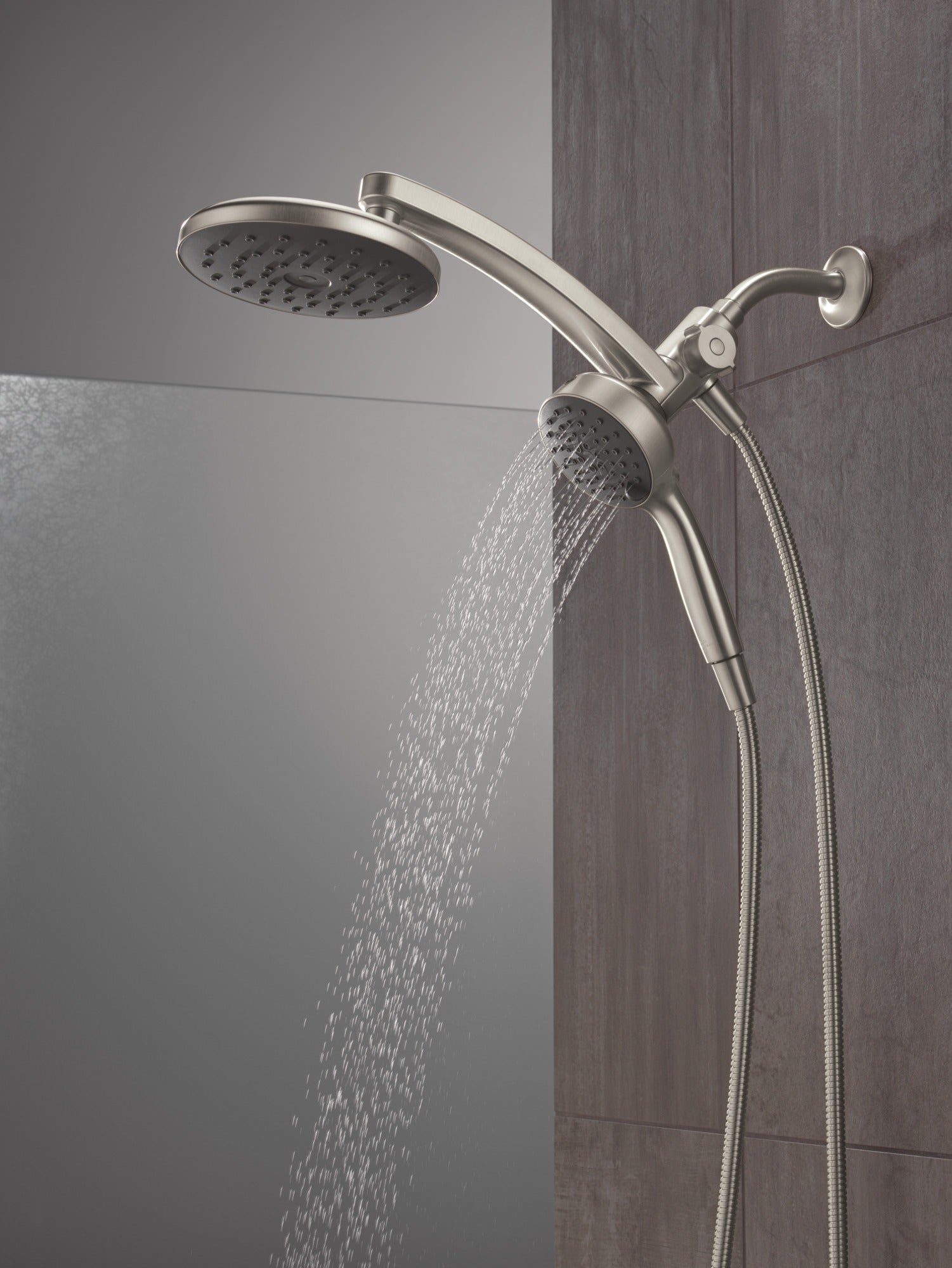 Delta Universal Showering Components PivotPro™ 3-in-1 Combination Shower with TouchClean® Spray Face