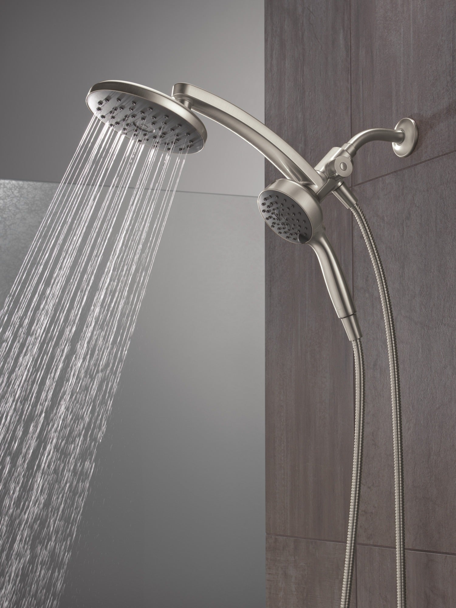 Delta Universal Showering Components PivotPro™ 3-in-1 Combination Shower with TouchClean® Spray Face