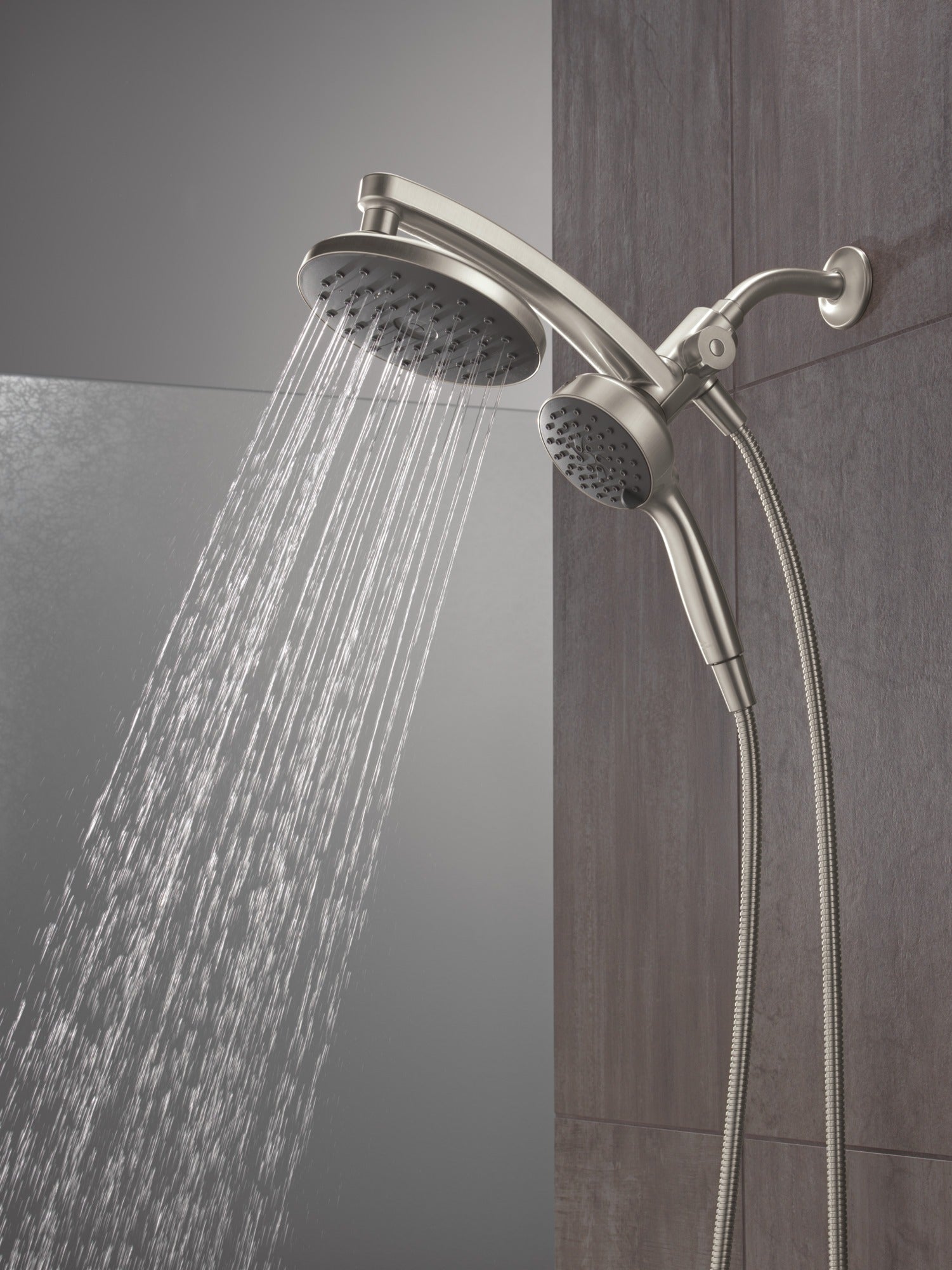 Delta Universal Showering Components PivotPro™ 3-in-1 Combination Shower with TouchClean® Spray Face