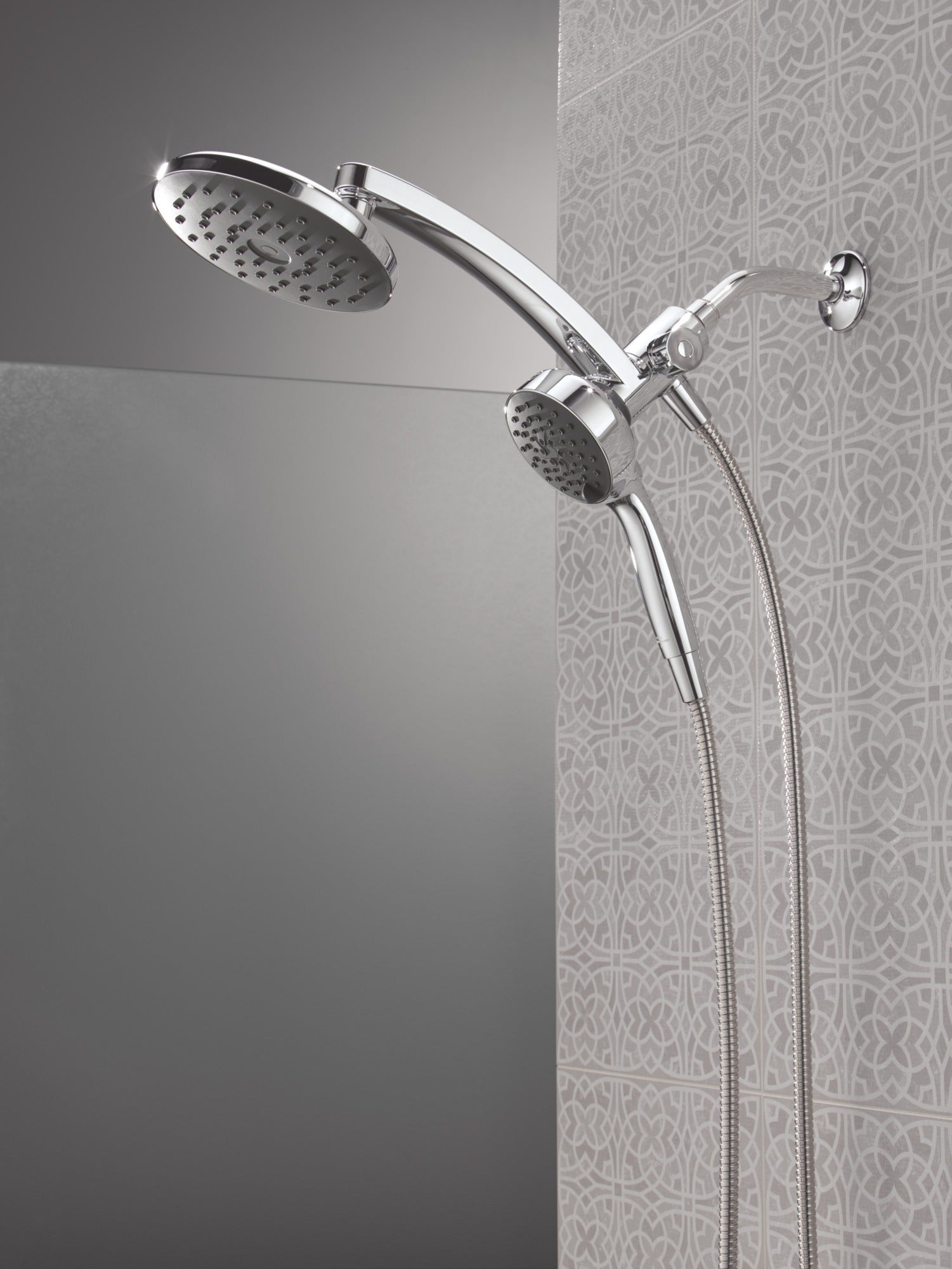 Delta Universal Showering Components PivotPro™ 3-in-1 Combination Shower with TouchClean® Spray Face