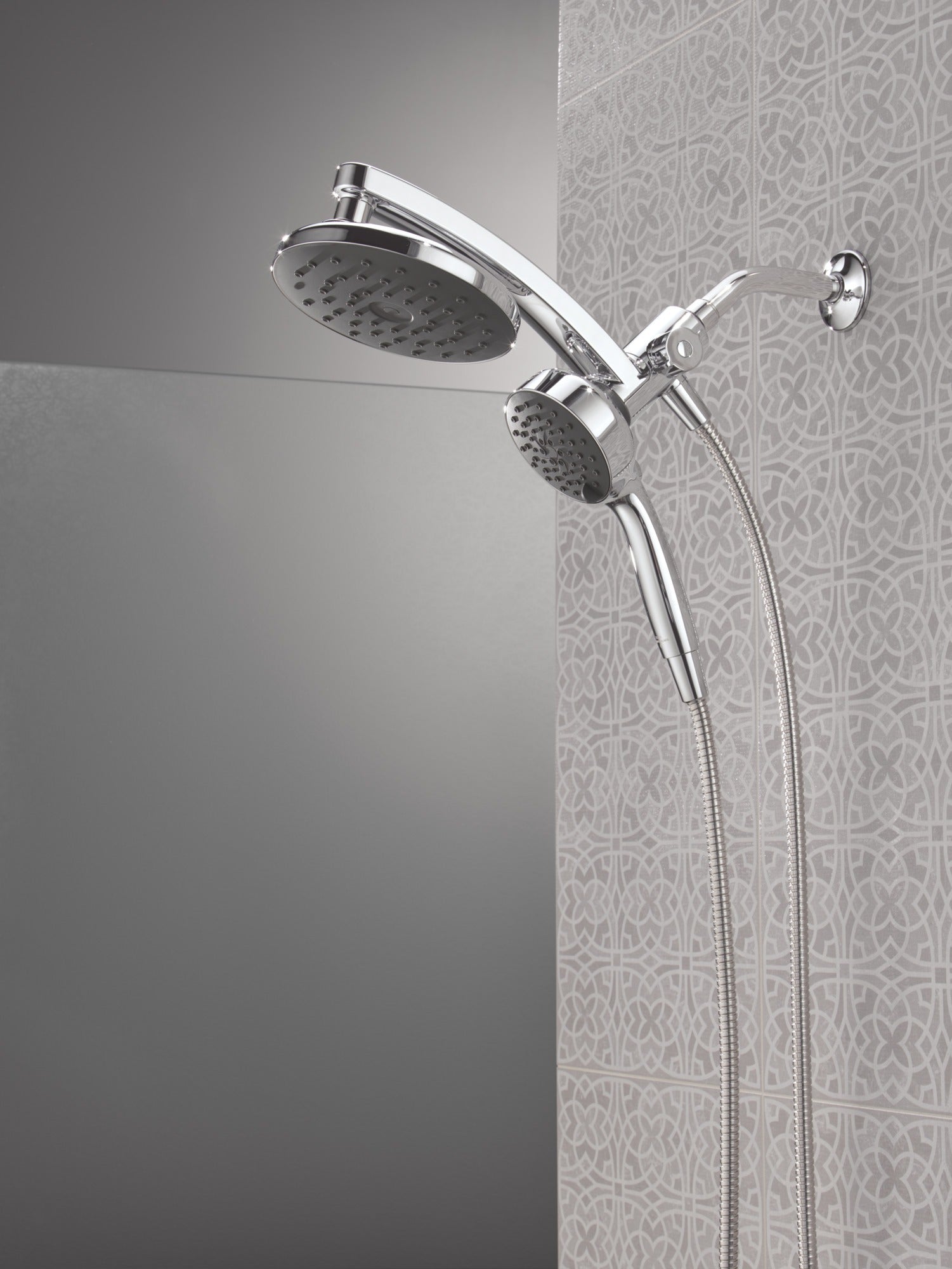 Delta Universal Showering Components PivotPro™ 3-in-1 Combination Shower with TouchClean® Spray Face