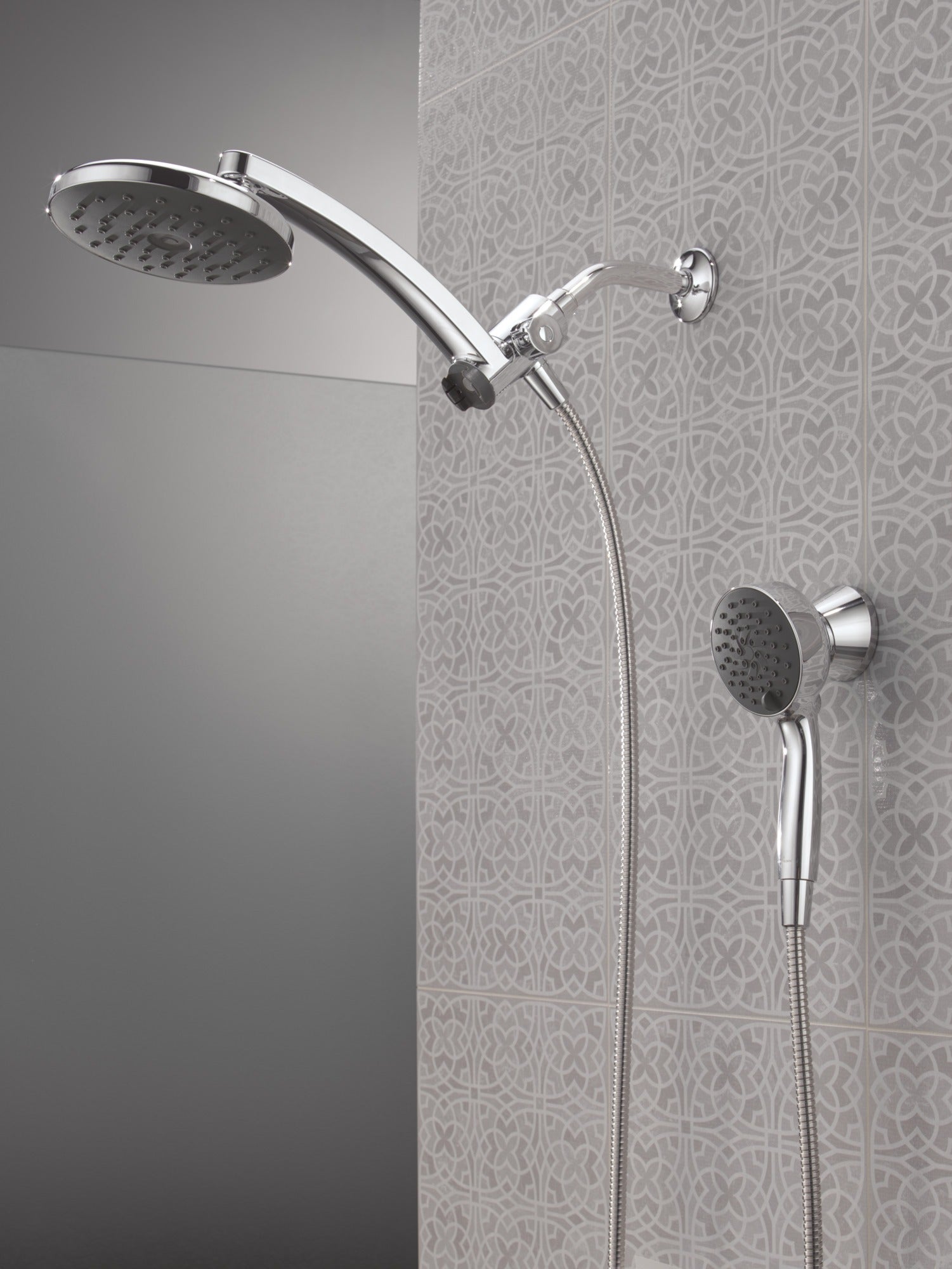 Delta Universal Showering Components PivotPro™ 3-in-1 Combination Shower with TouchClean® Spray Face