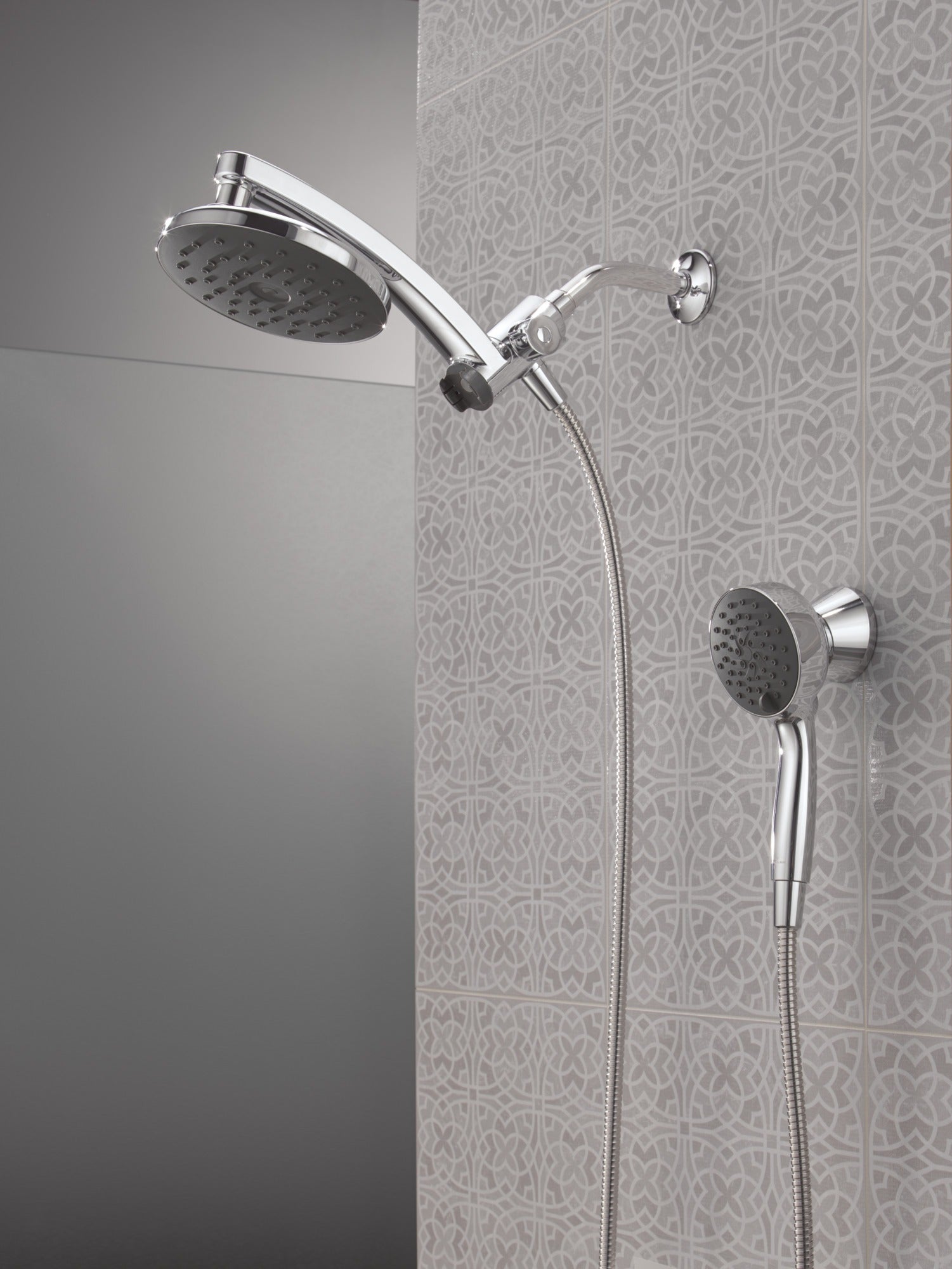 Delta Universal Showering Components PivotPro™ 3-in-1 Combination Shower with TouchClean® Spray Face