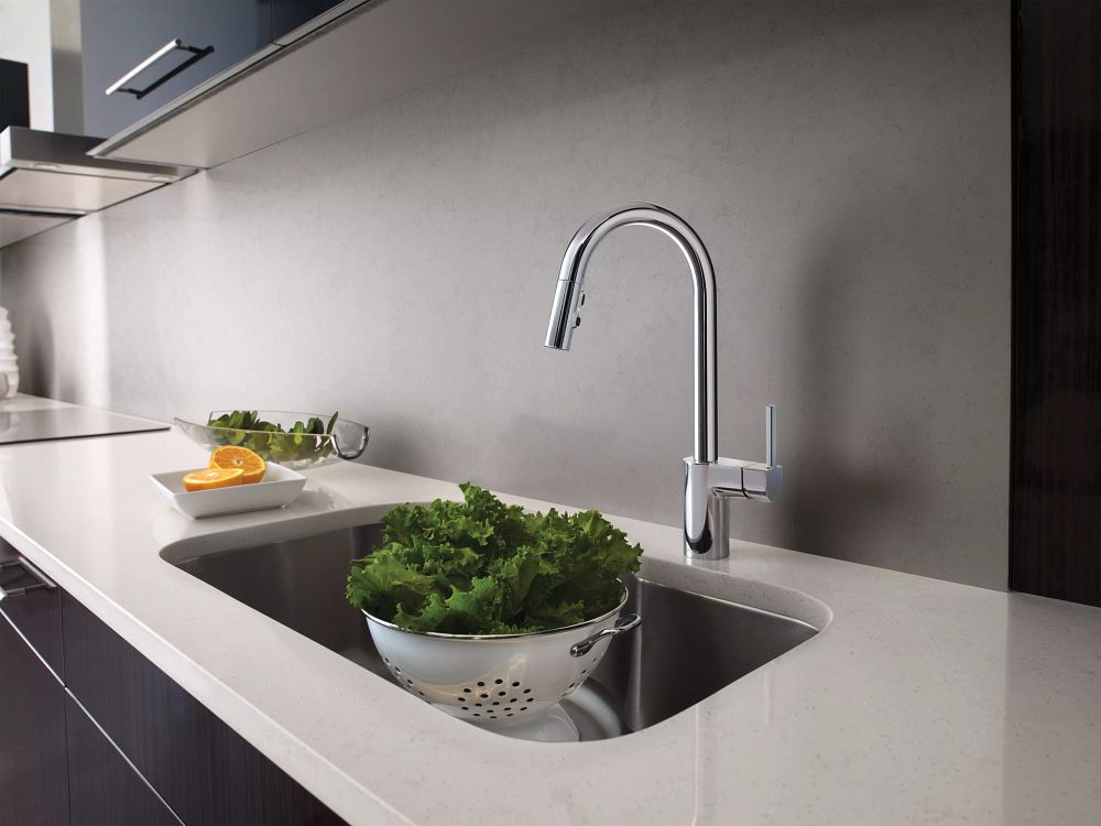 Align One-Handle High Arc Pulldown Kitchen Faucet