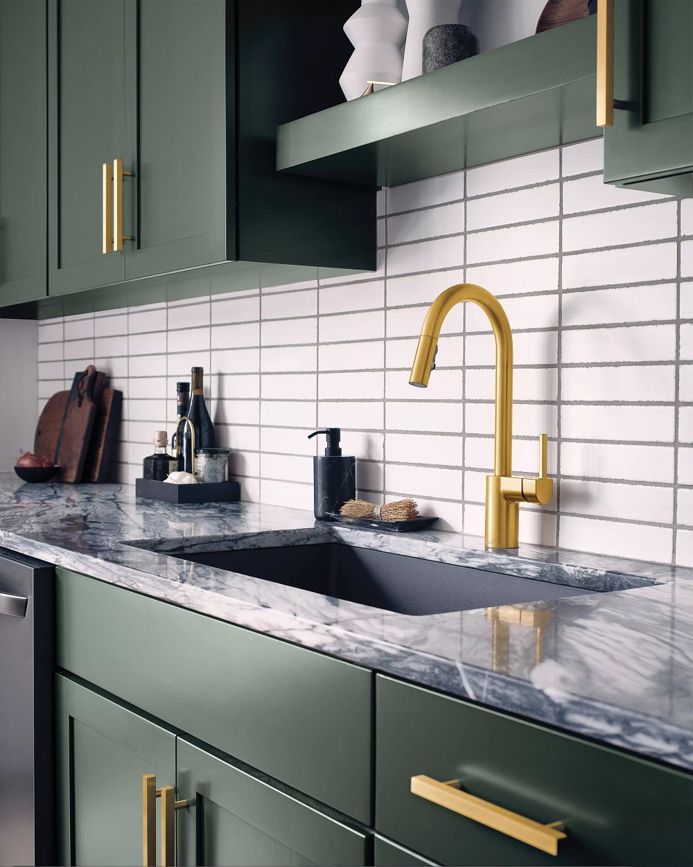 Align One-Handle High Arc Pulldown Kitchen Faucet