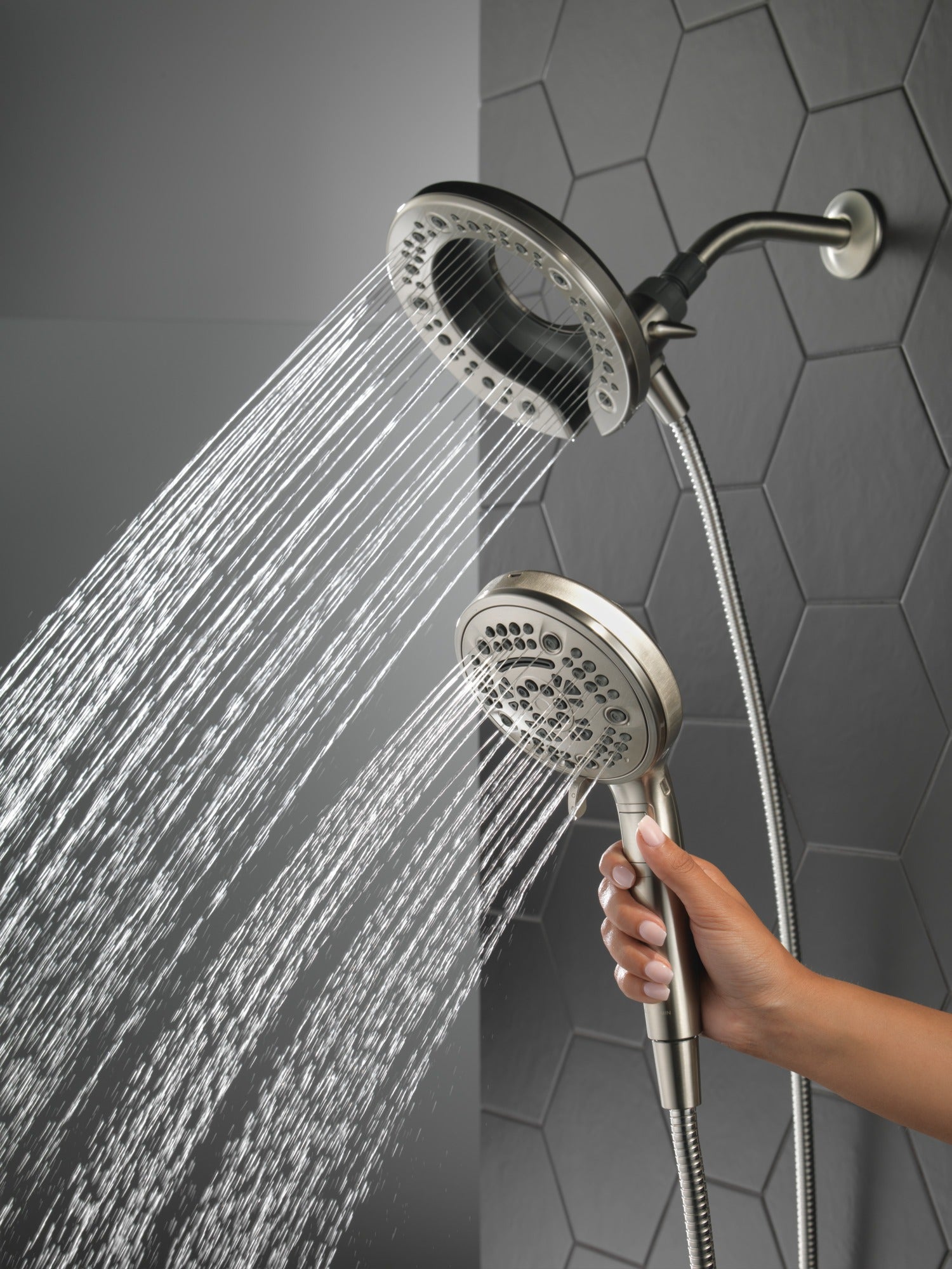 Delta Universal Showering Components In2ition® 7-Setting Two-in-One Shower