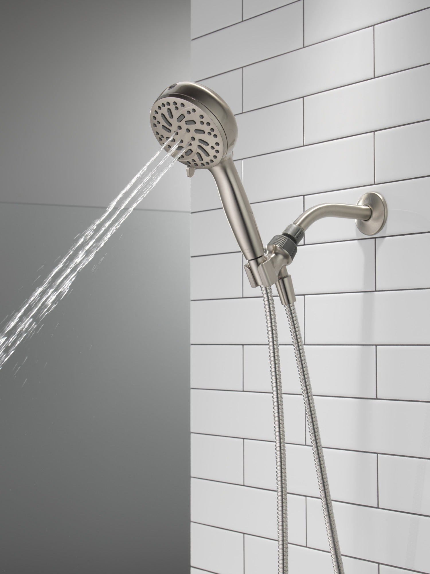 Delta Universal Showering Components 6-Setting Hand Shower with Cleaning Spray