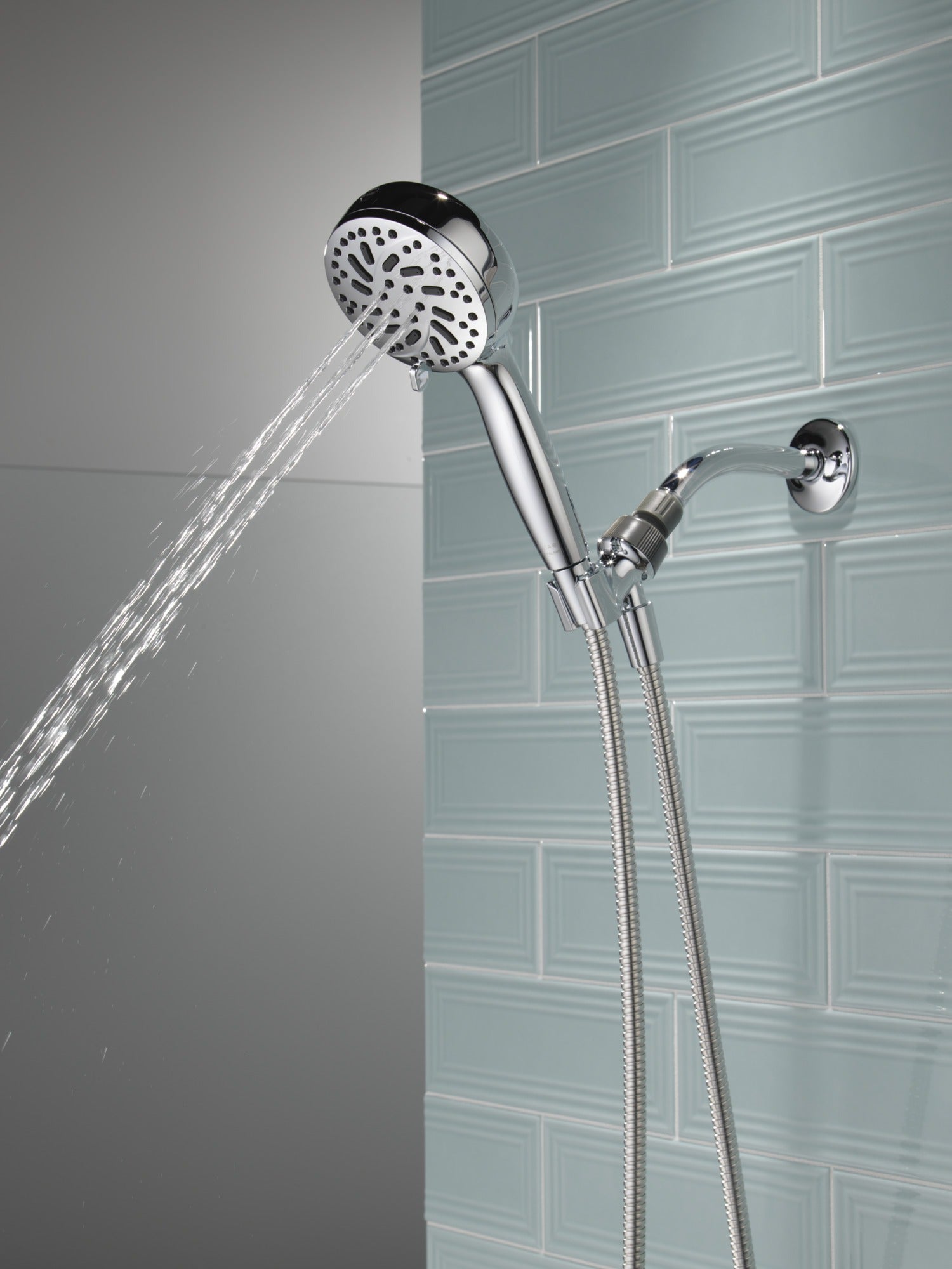 Delta Universal Showering Components 6-Setting Hand Shower with Cleaning Spray